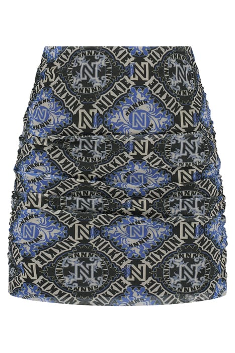 MESH SKIRT DUSTY AQUA 1