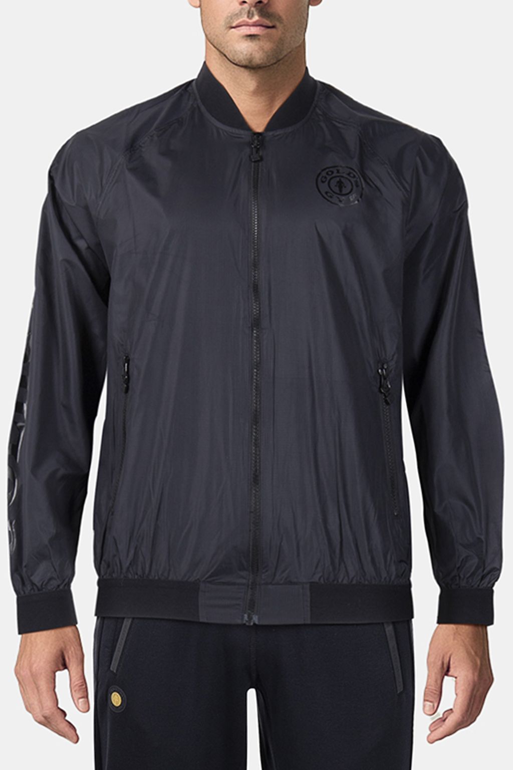 DAVE - MEN'S WINDBREAKER BLACK 1
