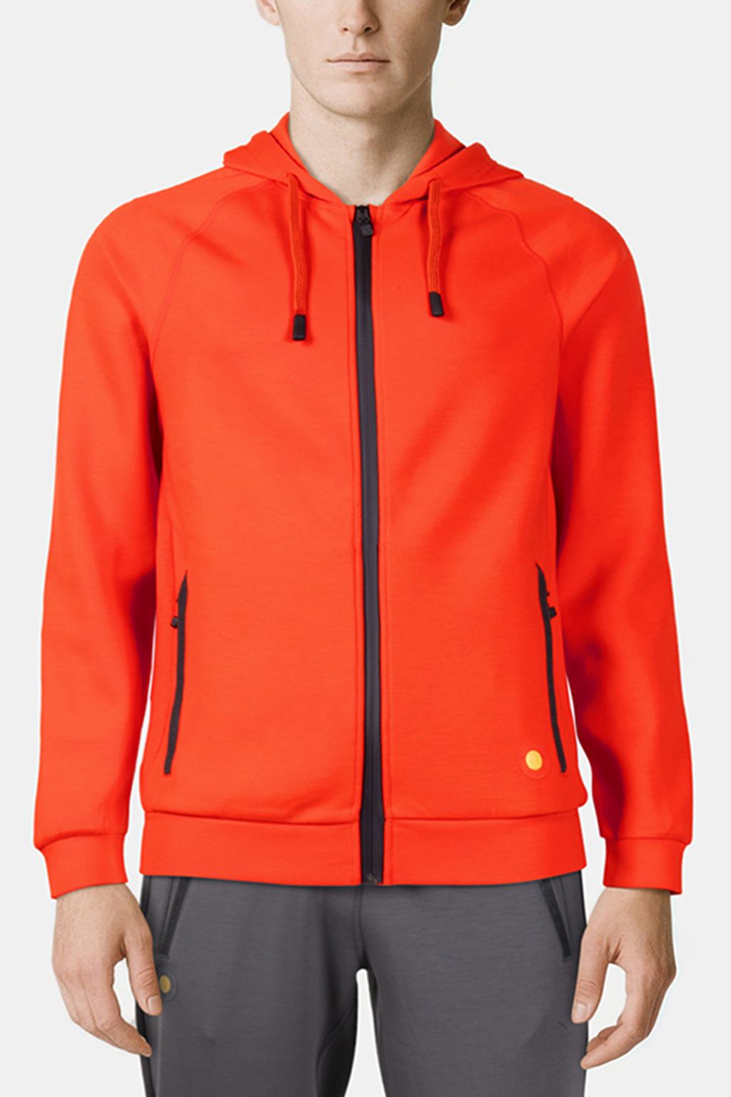 GENE - MEN'S TRAINING JACKET ORANGE 1