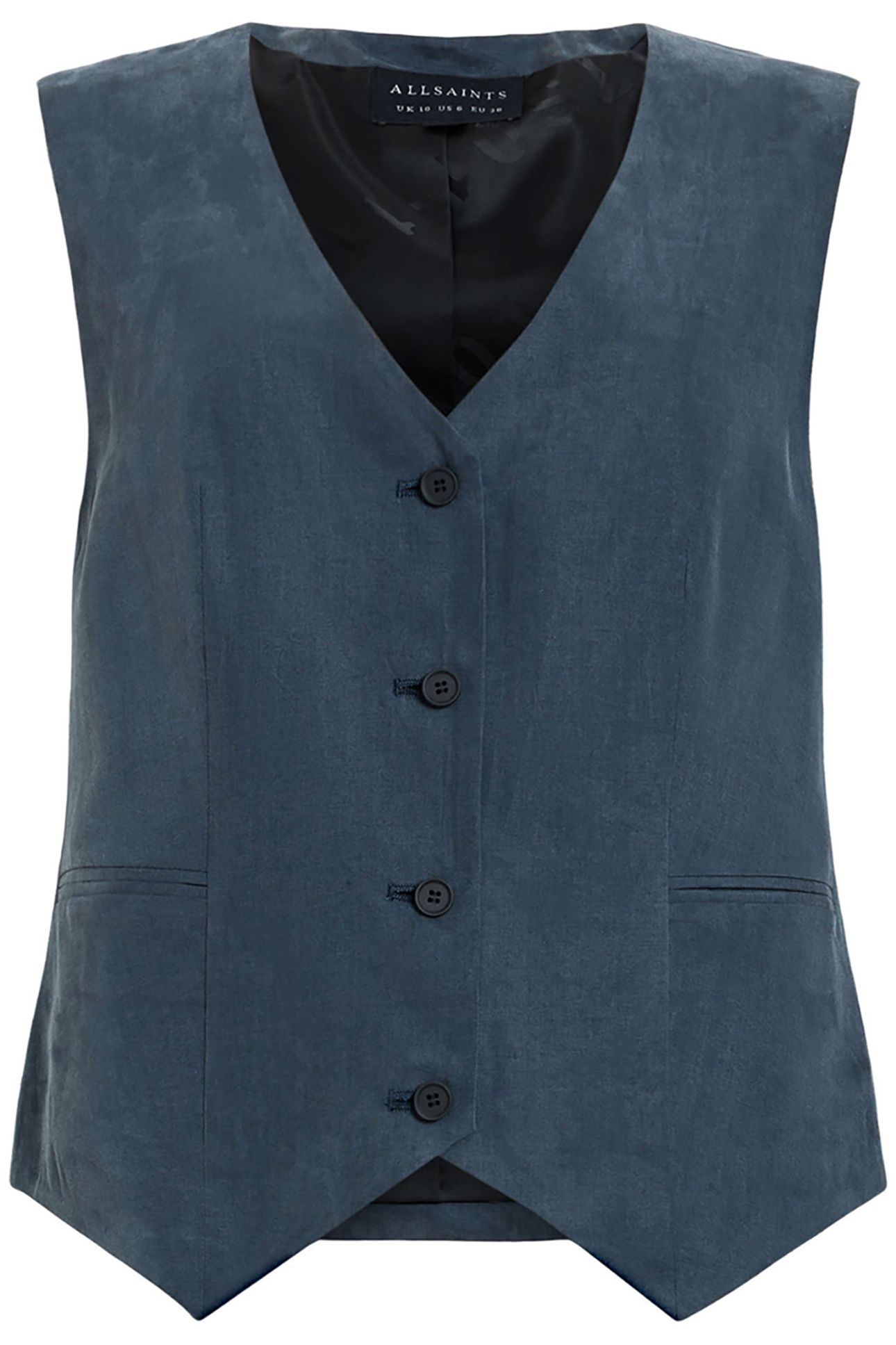 AVERIE TEN WAISTCOAT BLUEBERRY BLUE 4