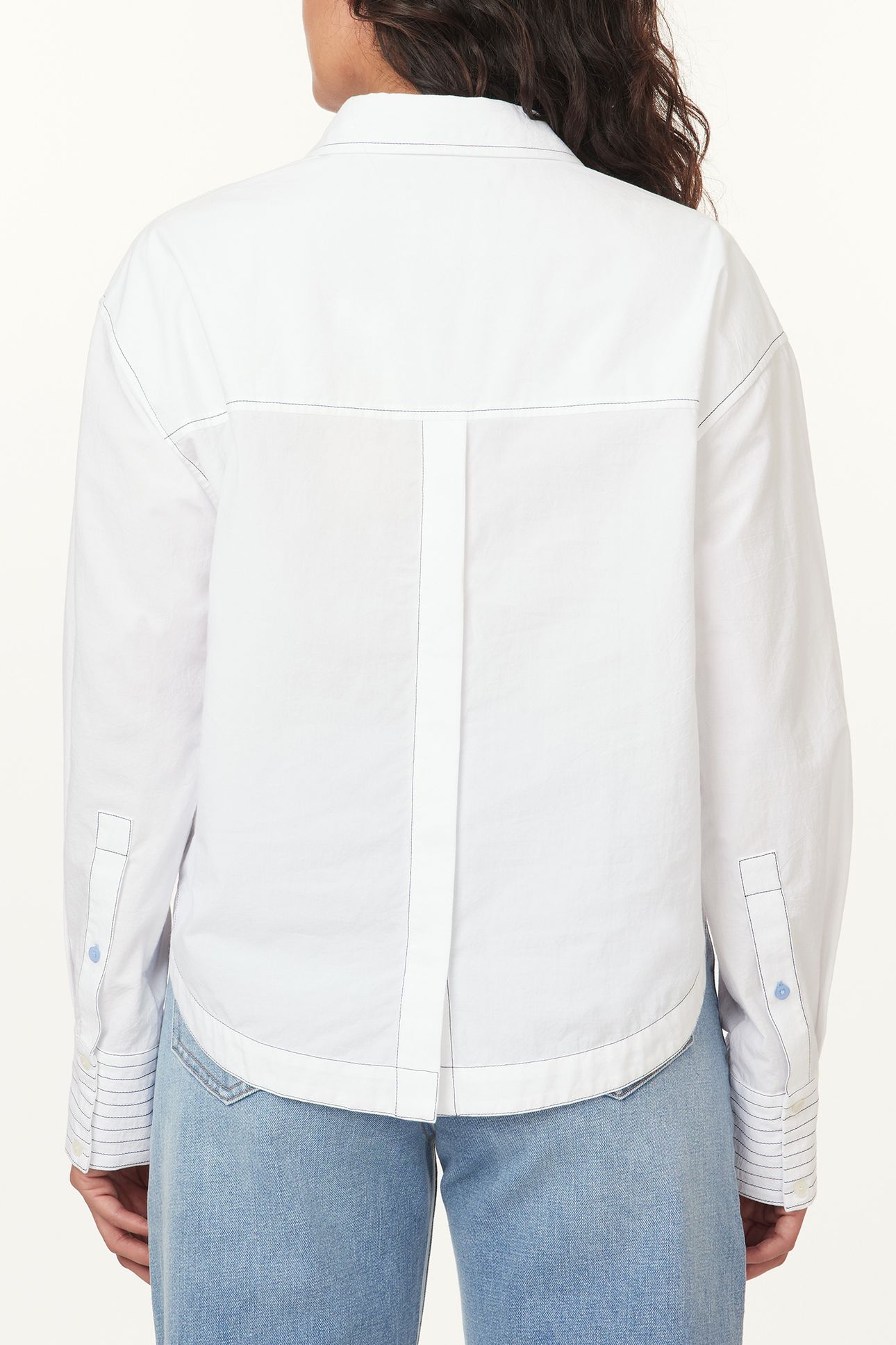 BUTTON UP W POCKETS BRILLIANT WHITE 2