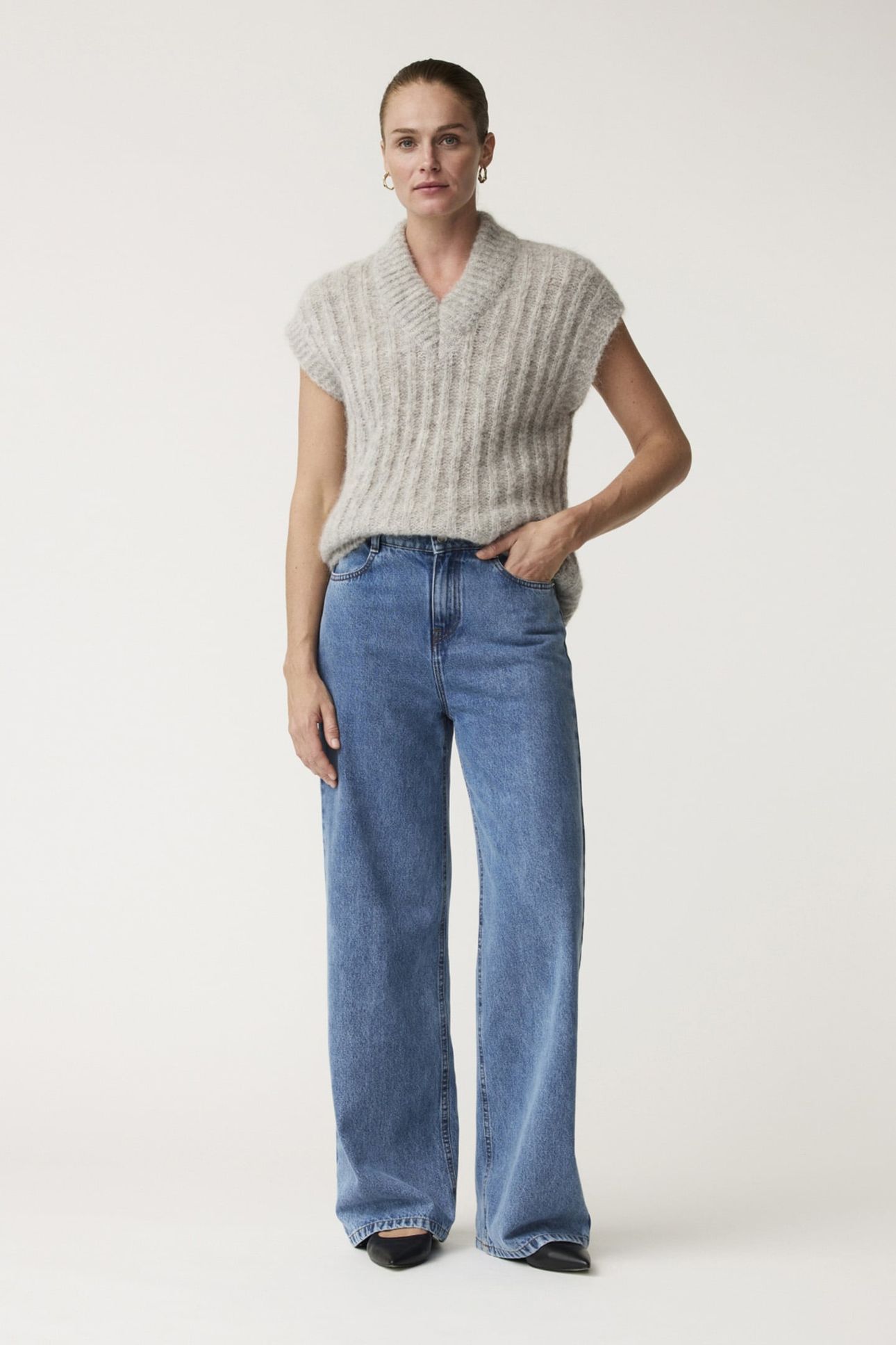 STAR DENIM MID-BLUE-VINTAGE 1