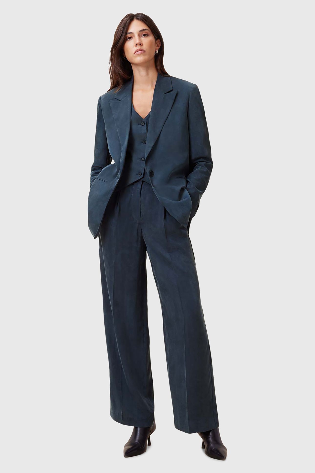 AVERIE TEN WAISTCOAT BLUEBERRY BLUE 6