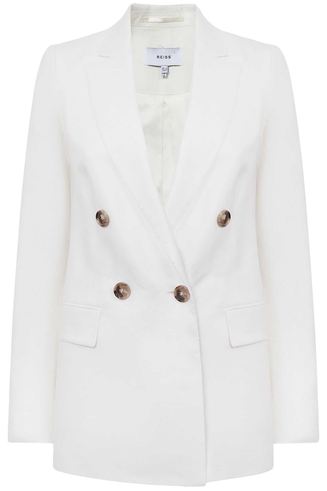 HOLLIE DB LINEN BLAZER — DOUBLE BREASTED 4