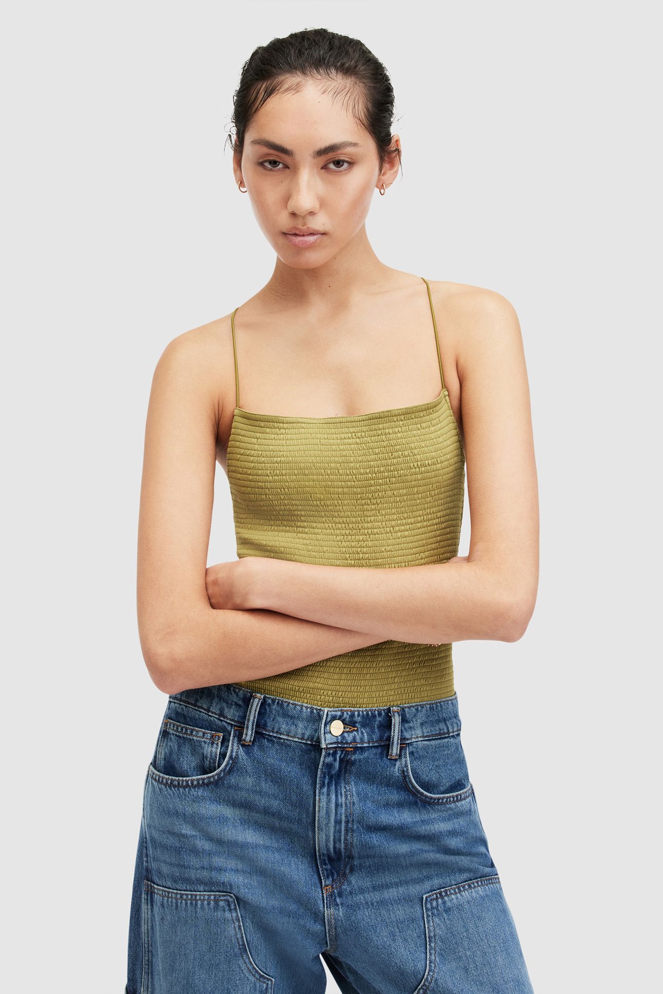 TILLY BODYSUIT SAP GREEN 1