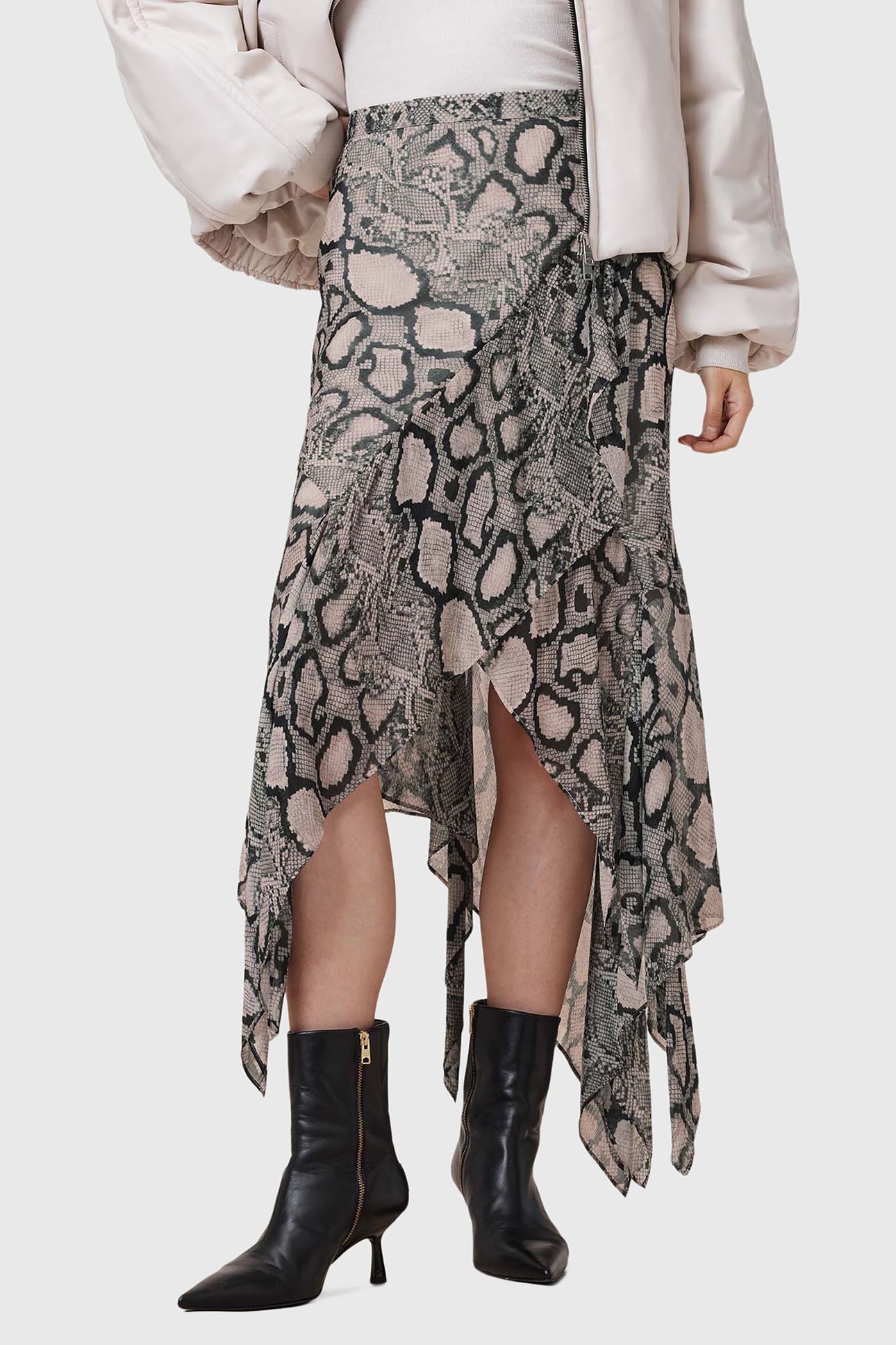 CASSIE SKIRT FLOW ECRU WHITE 6