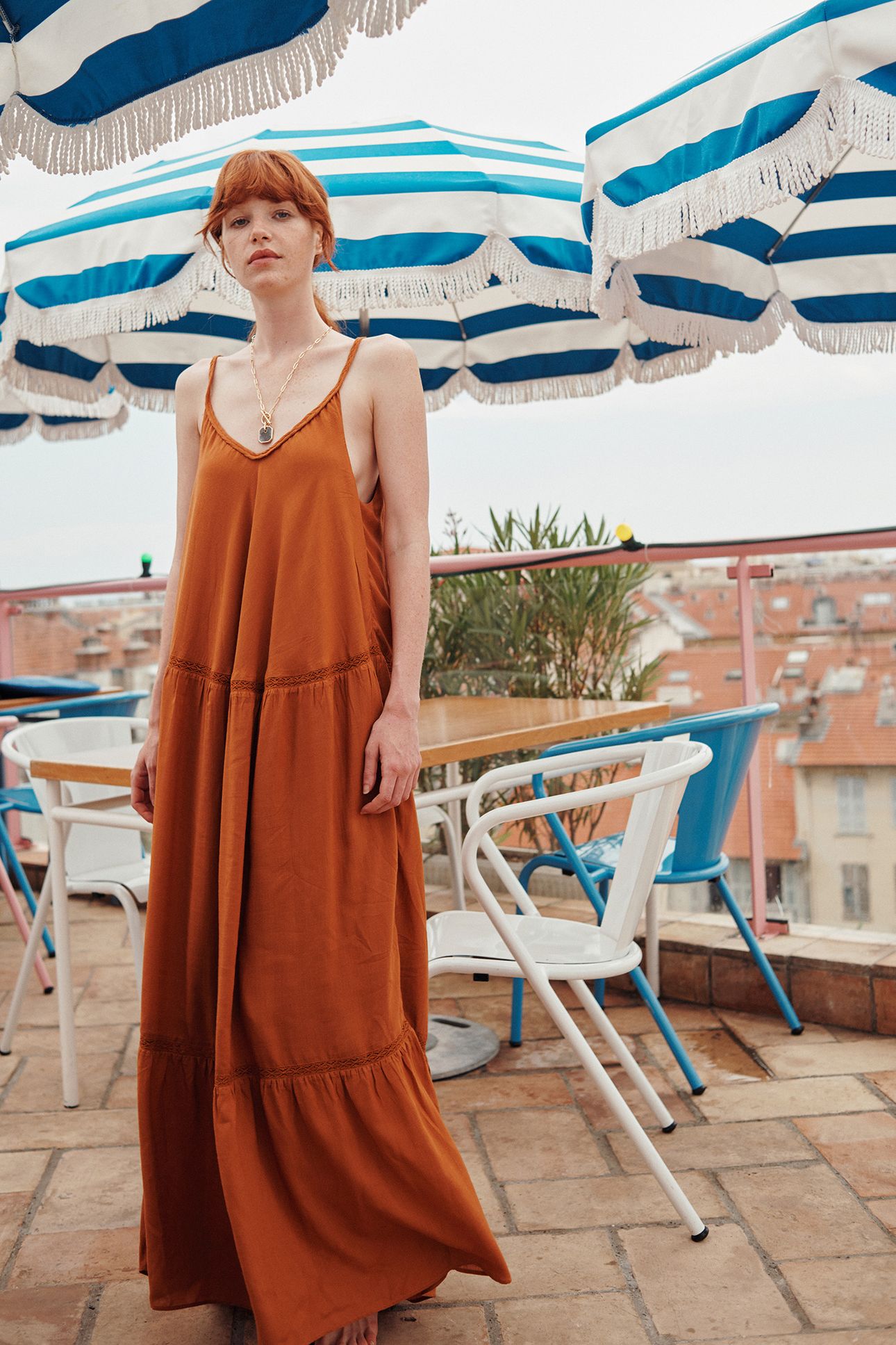 DRESS ALICIA CINNAMON 1