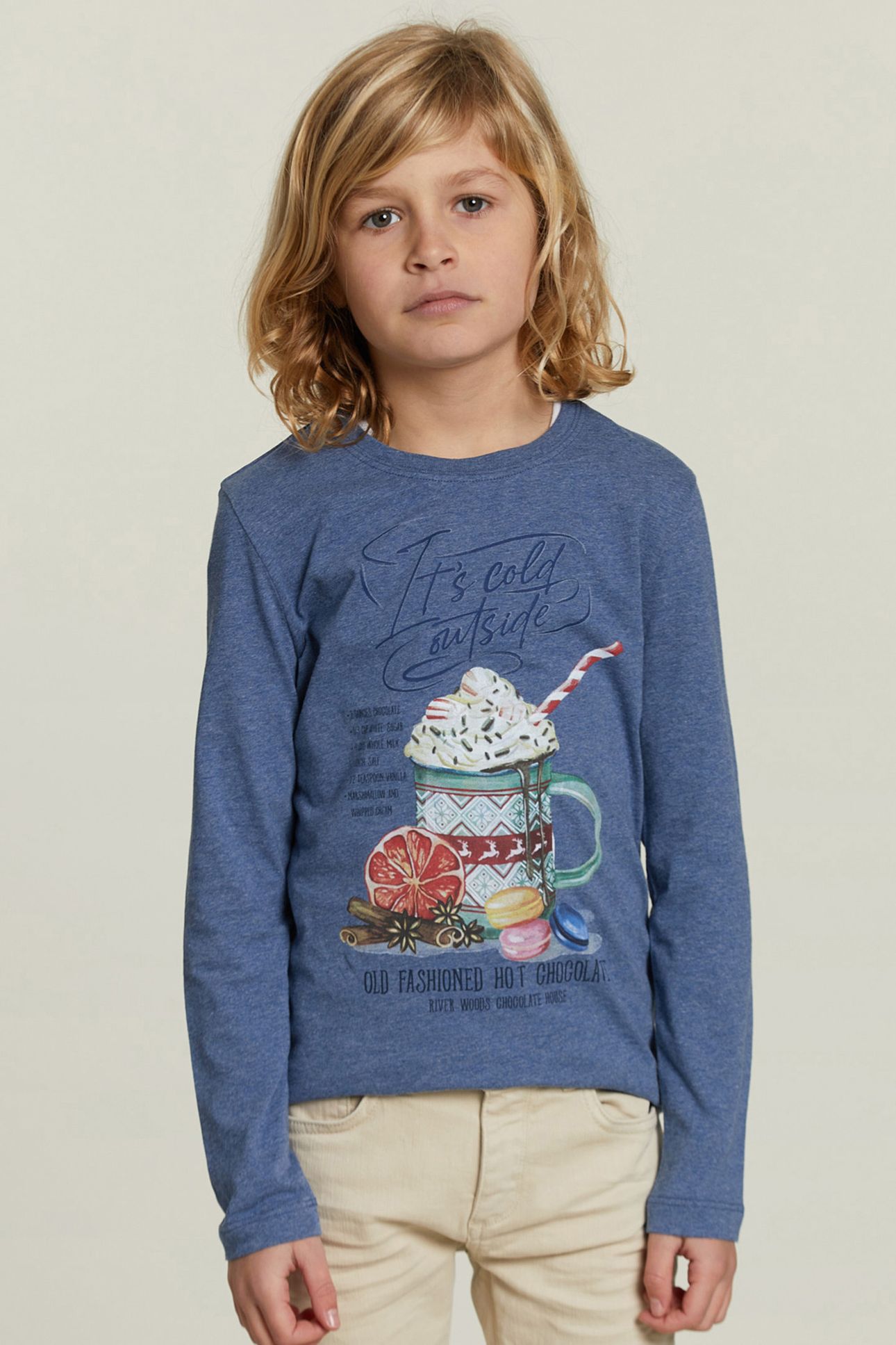 COTTON FANTASY T-SHIRT DENIM MIX 1