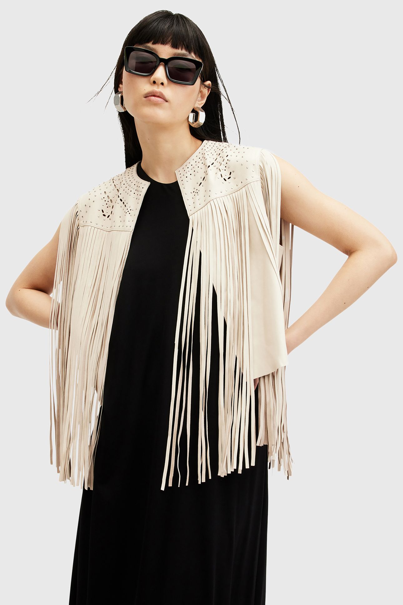 ELIAS ASTRAL GILET OFF WHITE 5