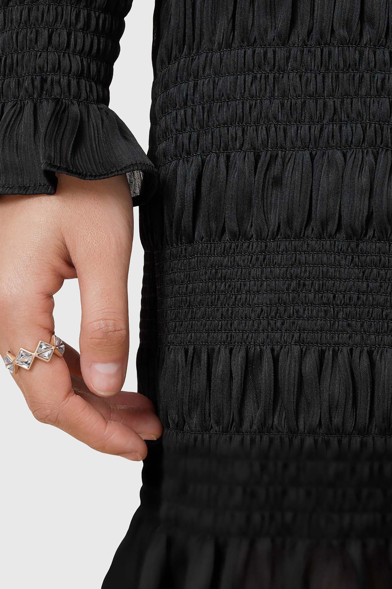 MEG MINI DRESS BLACK 7