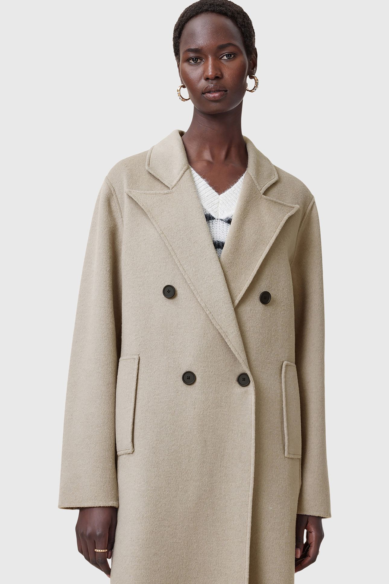 PHEEBEE COAT TRENCH COAT BROWN 6