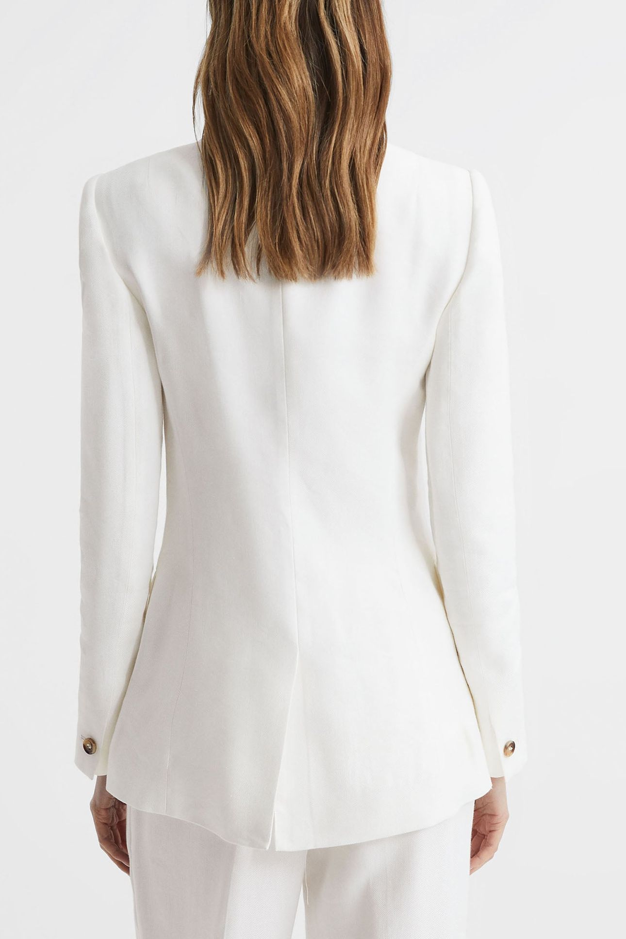 HOLLIE DB LINEN BLAZER — DOUBLE BREASTED 2