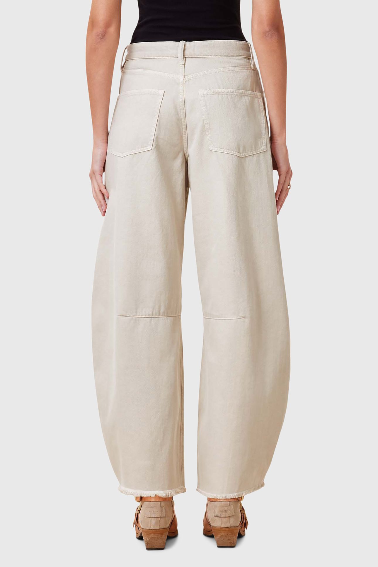 JETT BARREL JEAN CREAM WHITE 2