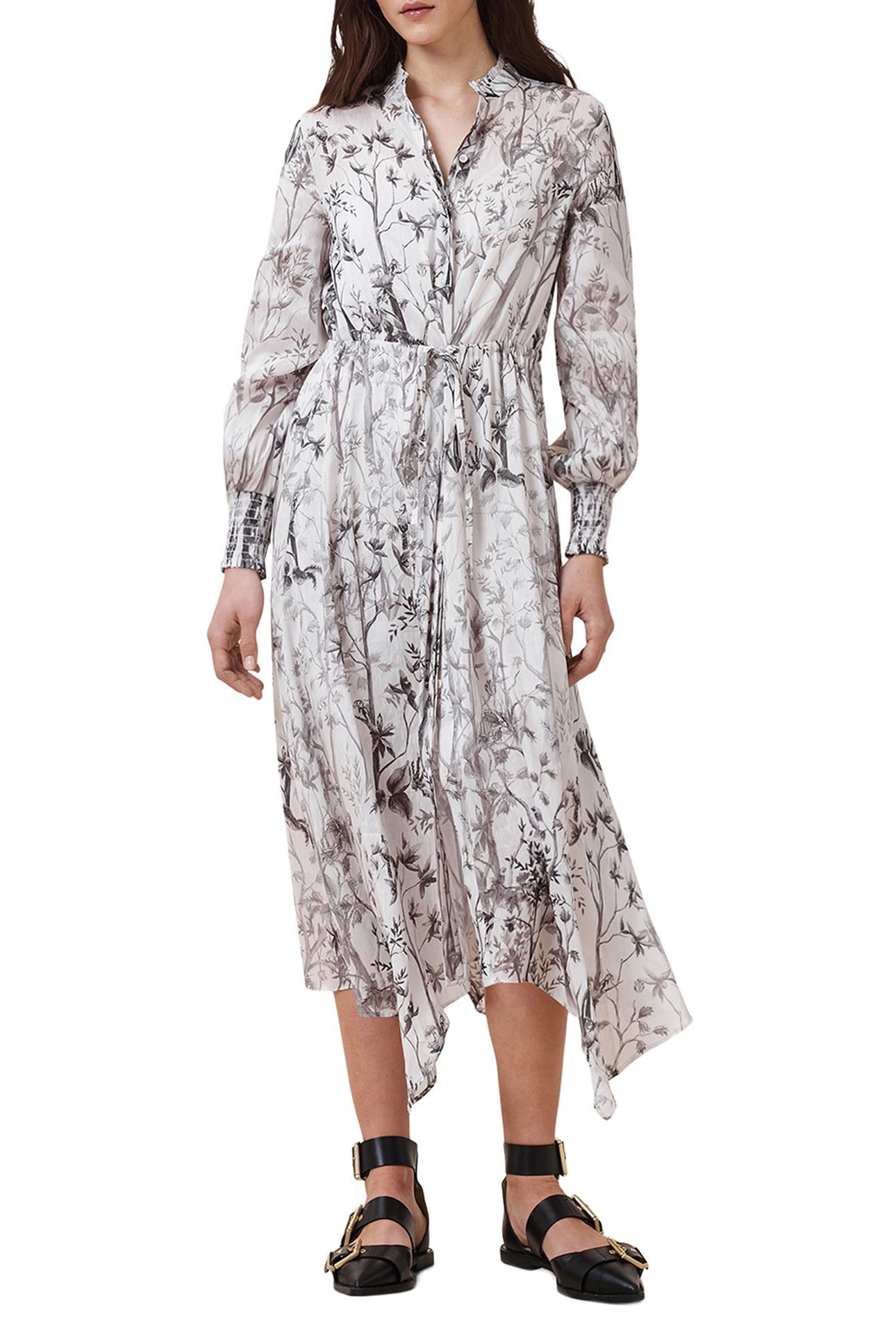SKYLAR MAXI DRESS RISE ECRU WHITE 1