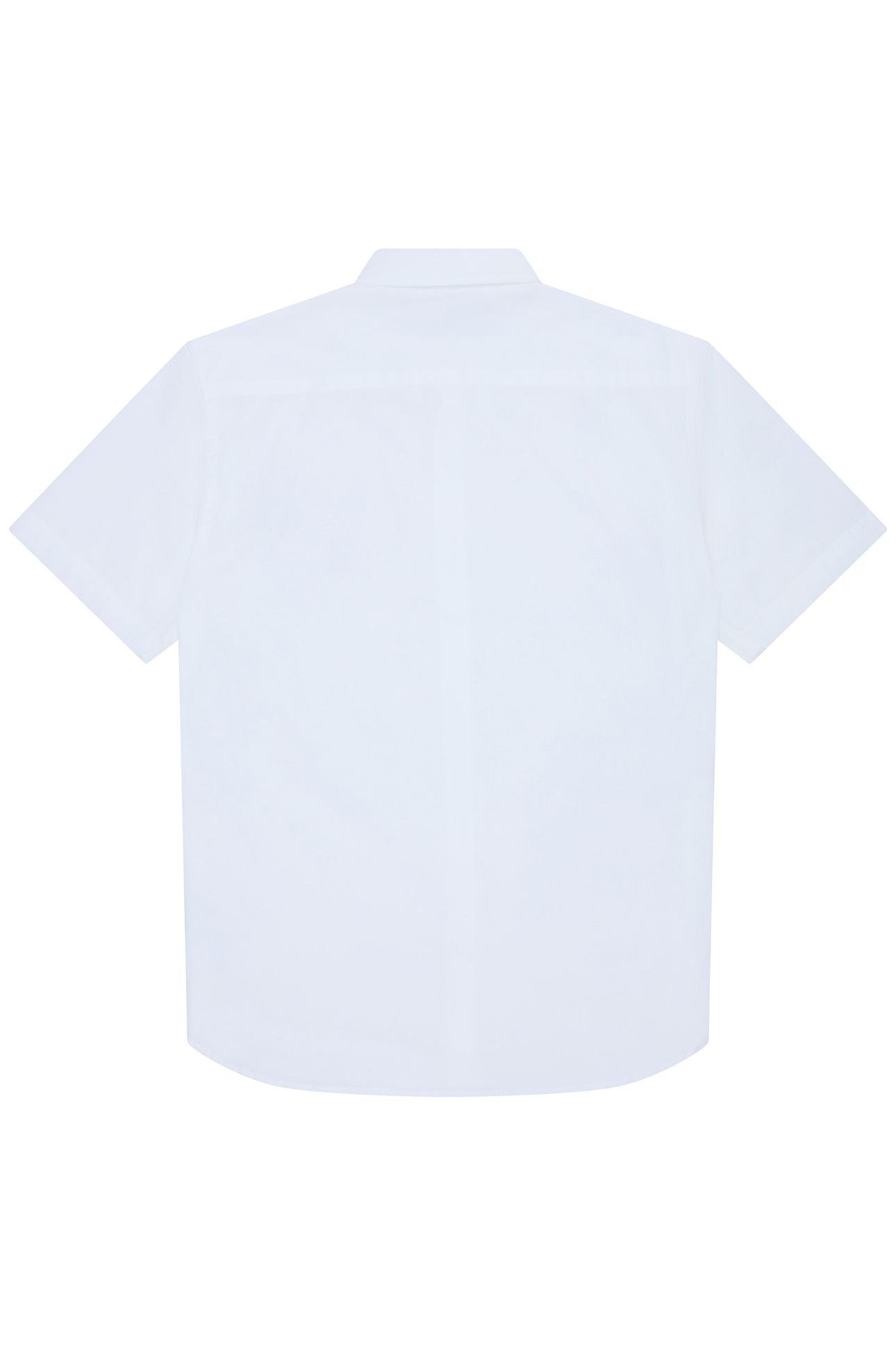 OXFORD S/S T WHITE/MARINE 2