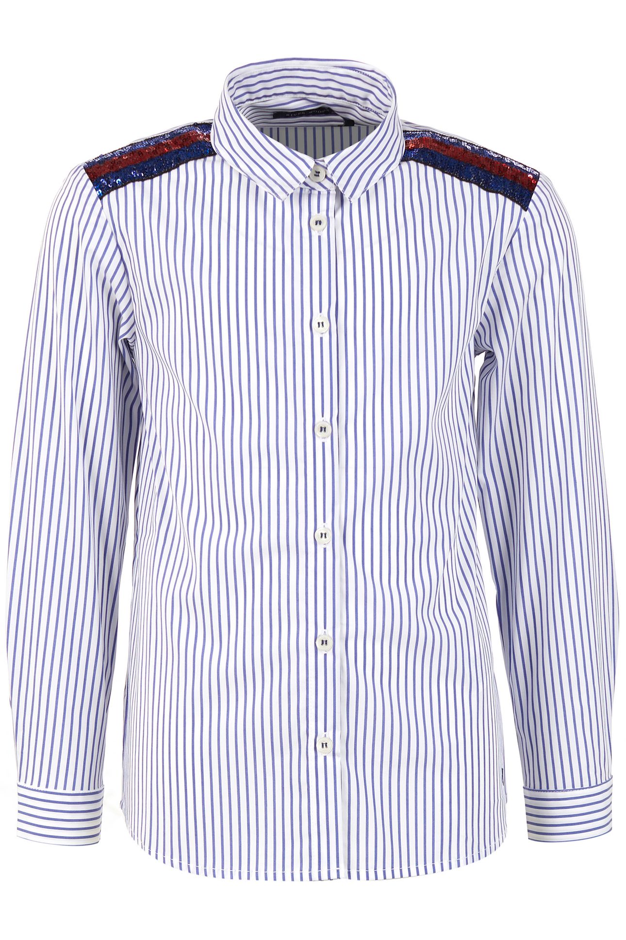 CLASSIC STRIPED SHIRT IN BLUE 1