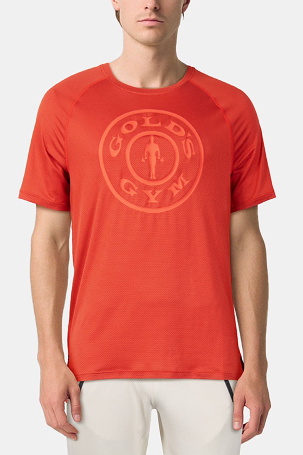 KURT - MEN'S LOOSE-FIT TRAINING T-SHIRT ORANGE 1