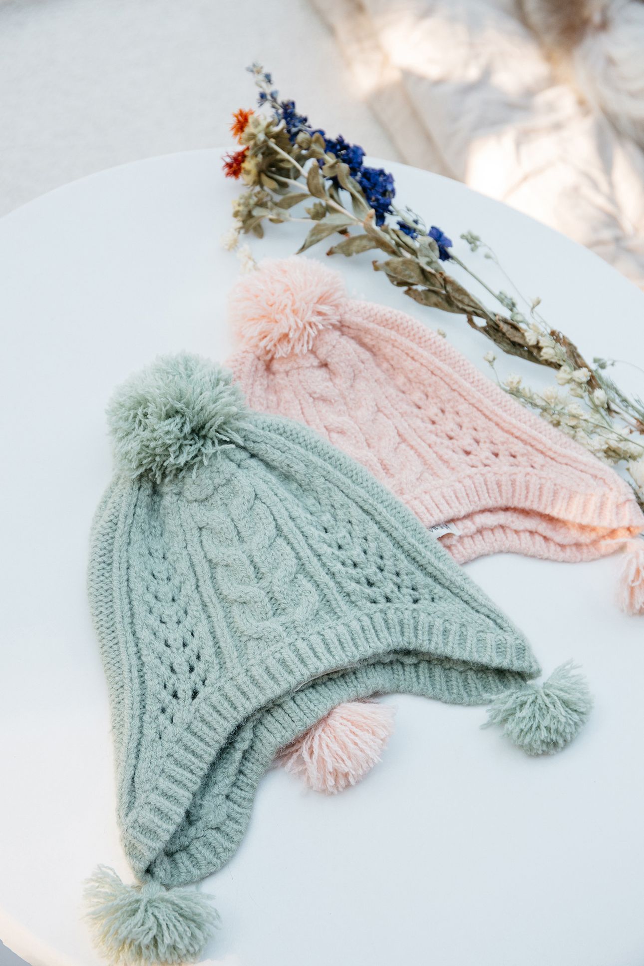 BEANIE ISOLINE KHAKI 1