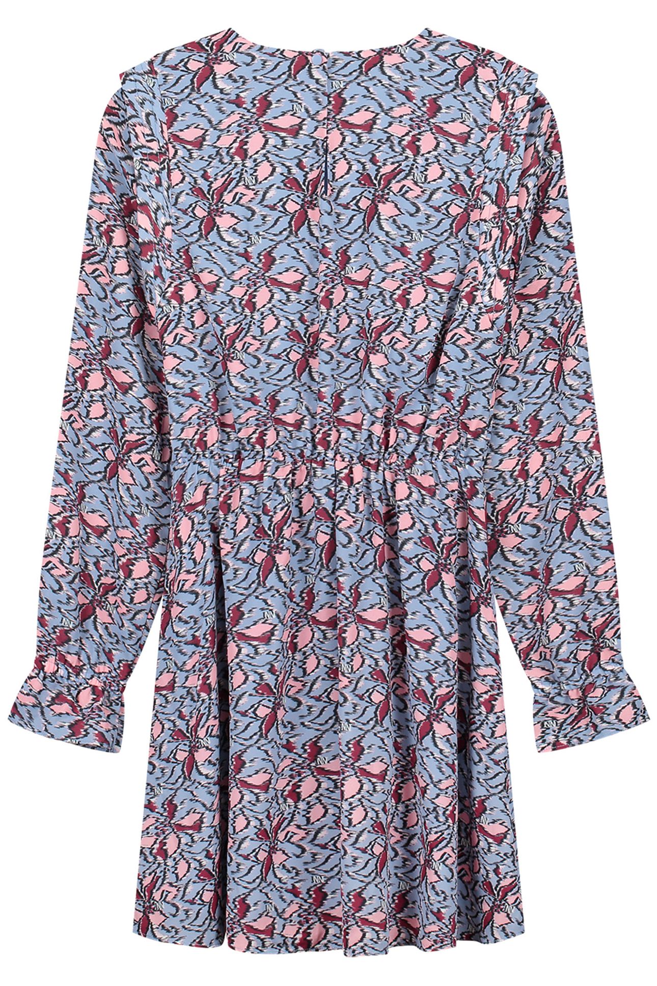 SAFI DRESS LAVENDER BLUE/SOFT PINK 3