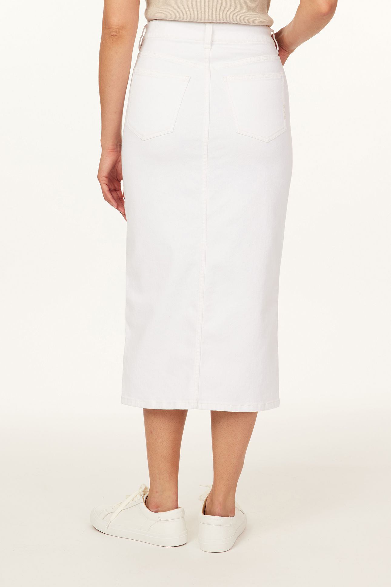 MIDI SKIRT BLANC DE BLANC 2
