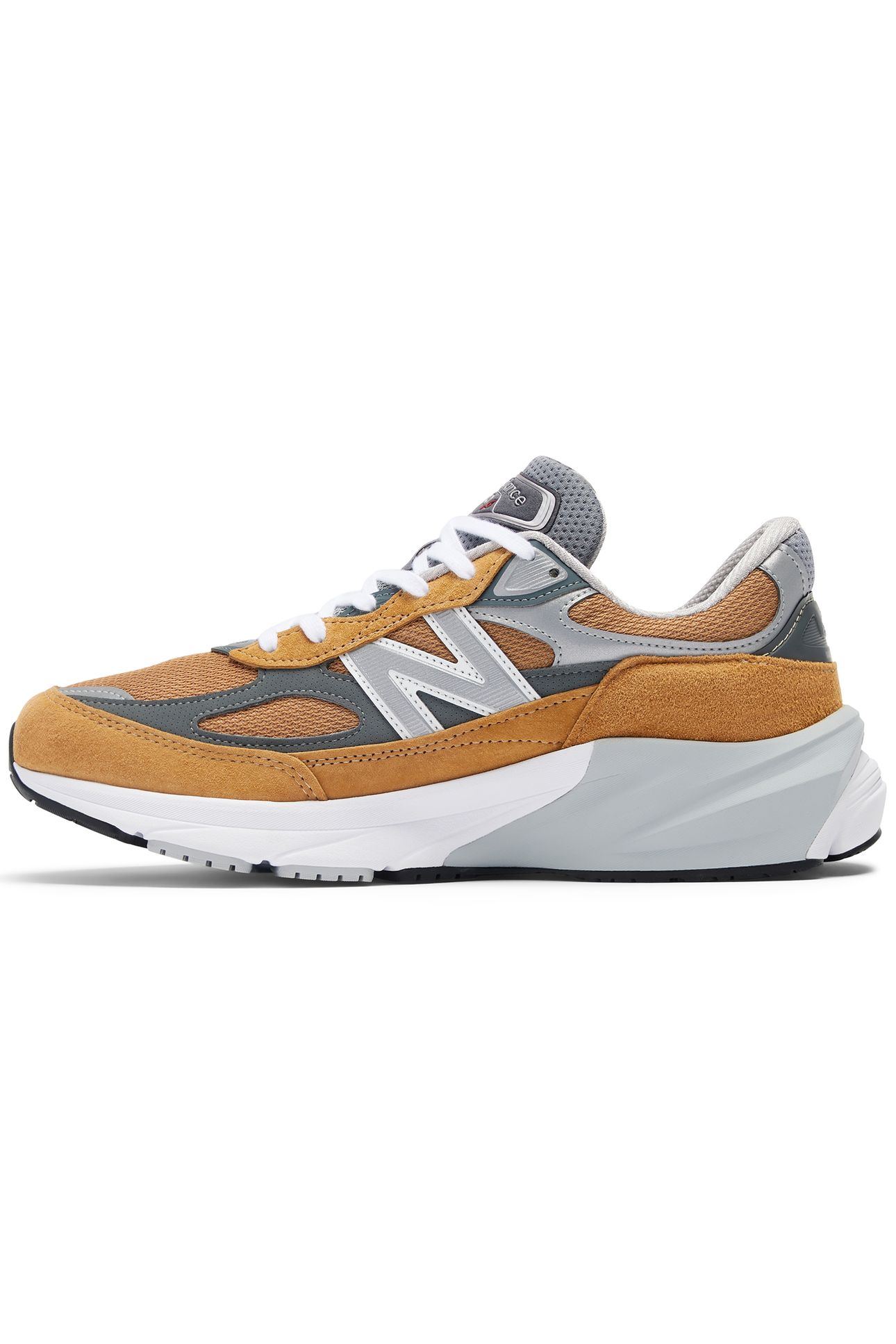 U990TN6 MADE IN USA SNEAKERS IN ORANGE AND GREY 6