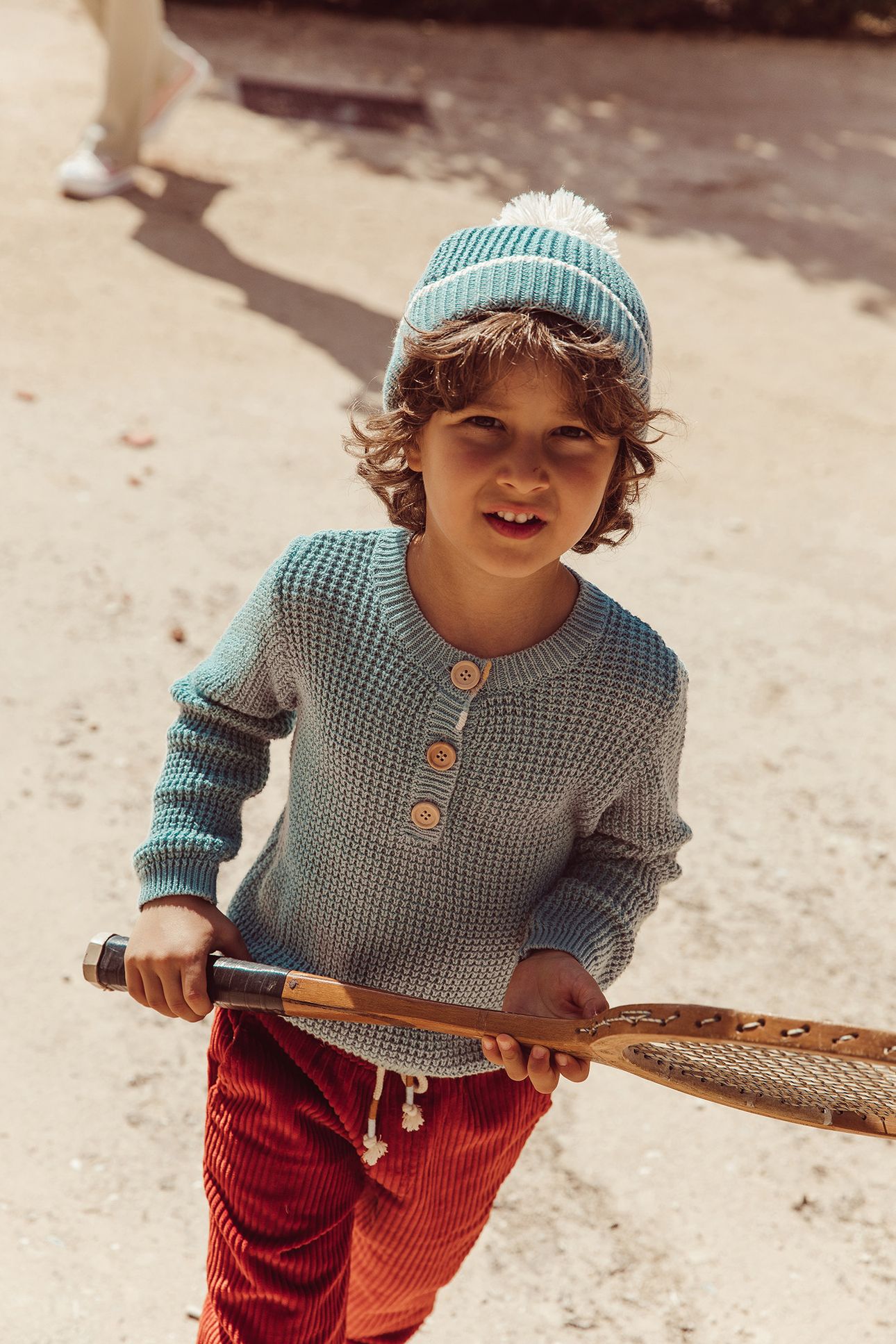 BEANIE SINBAD BLUE 2
