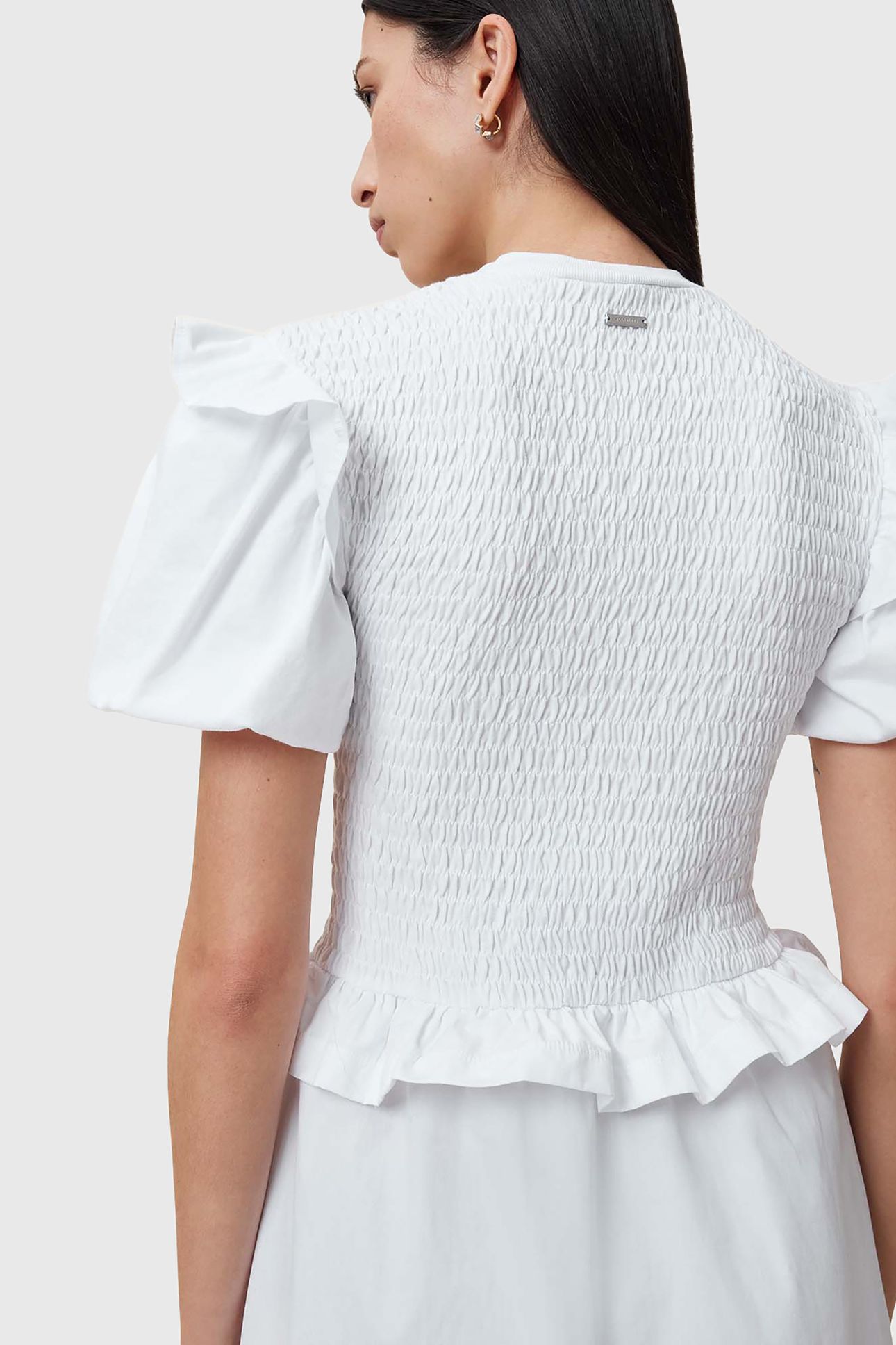 ODE DRESS OPTIC WHITE 6
