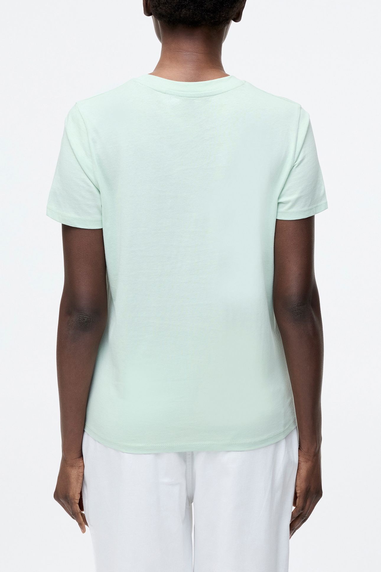 MAIS OUI GRAPHIC T-SHIRT SUBTLE GREEN/WHITE 2