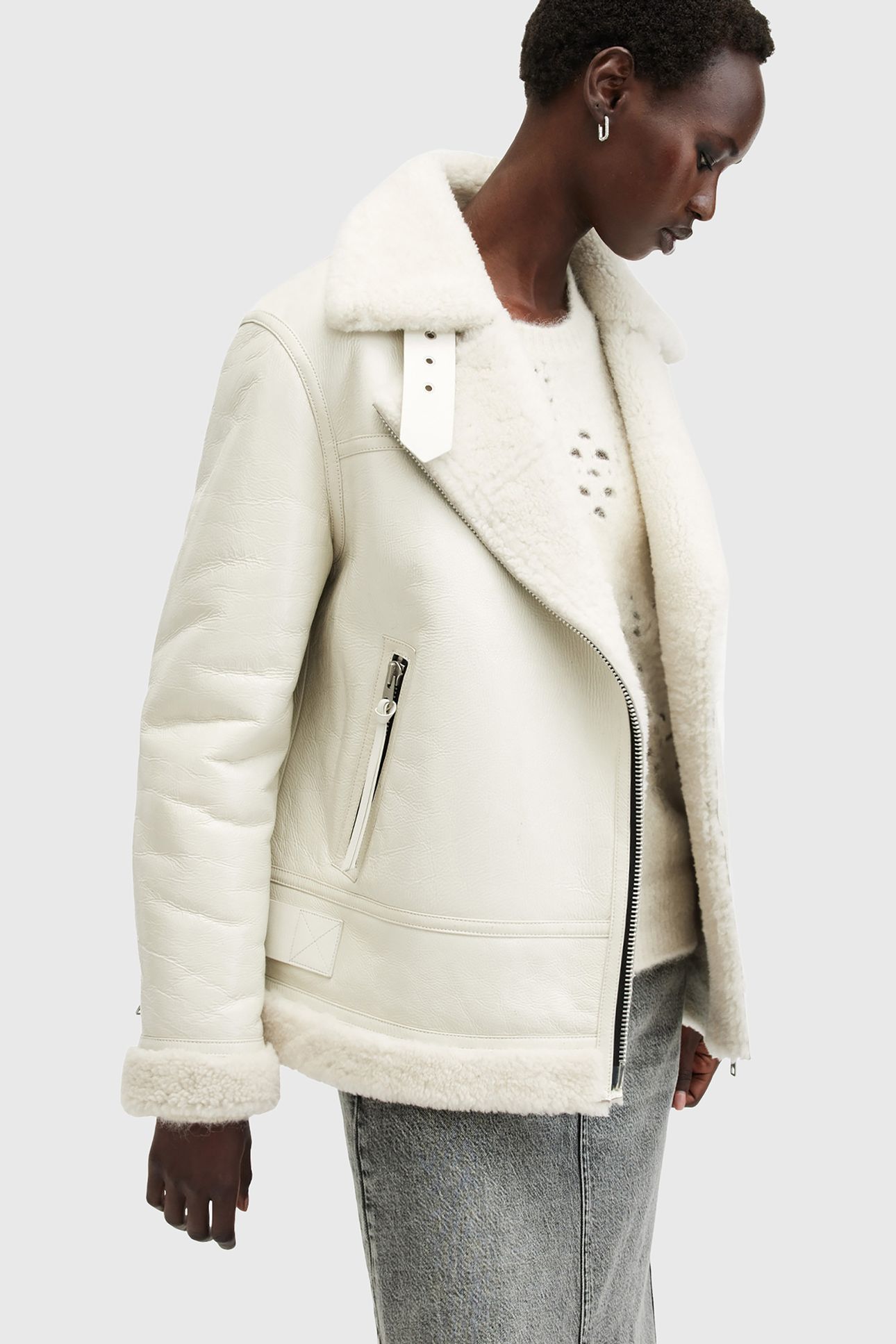 SOLA SHEARLING WHITE 7