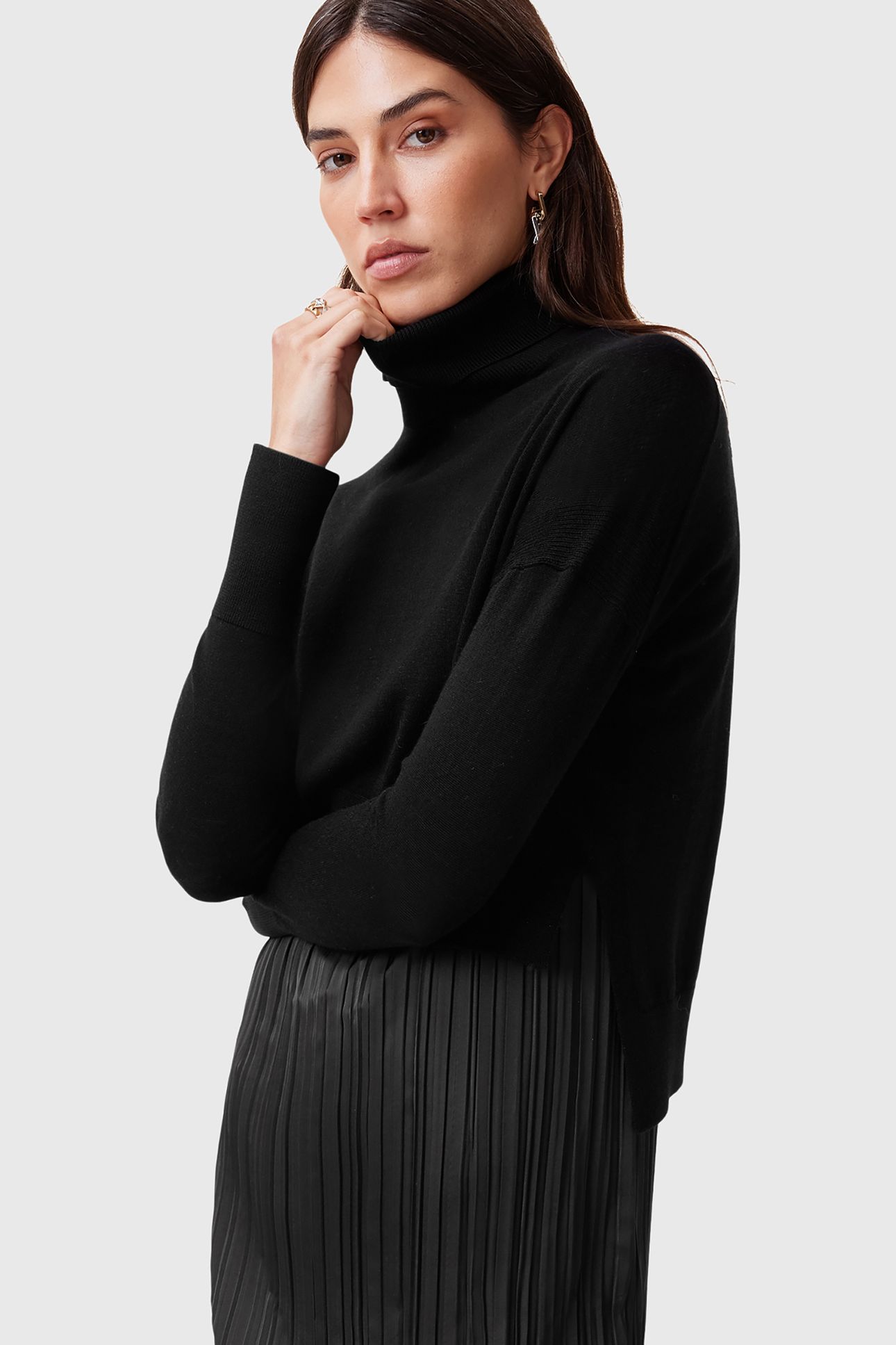 VITTORIA DRESS BLACK 6