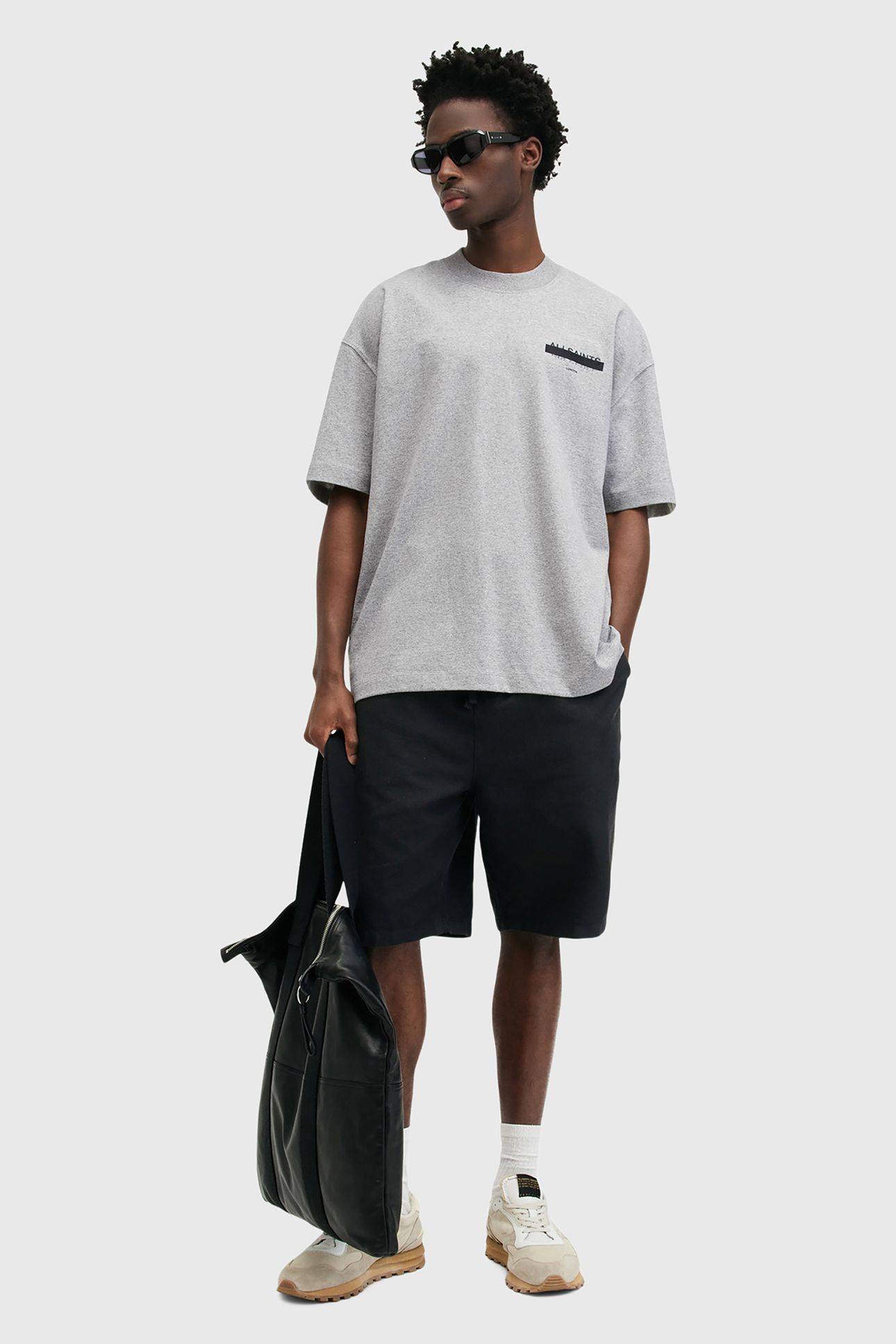 REDACT SS CREW GREY MARL 5