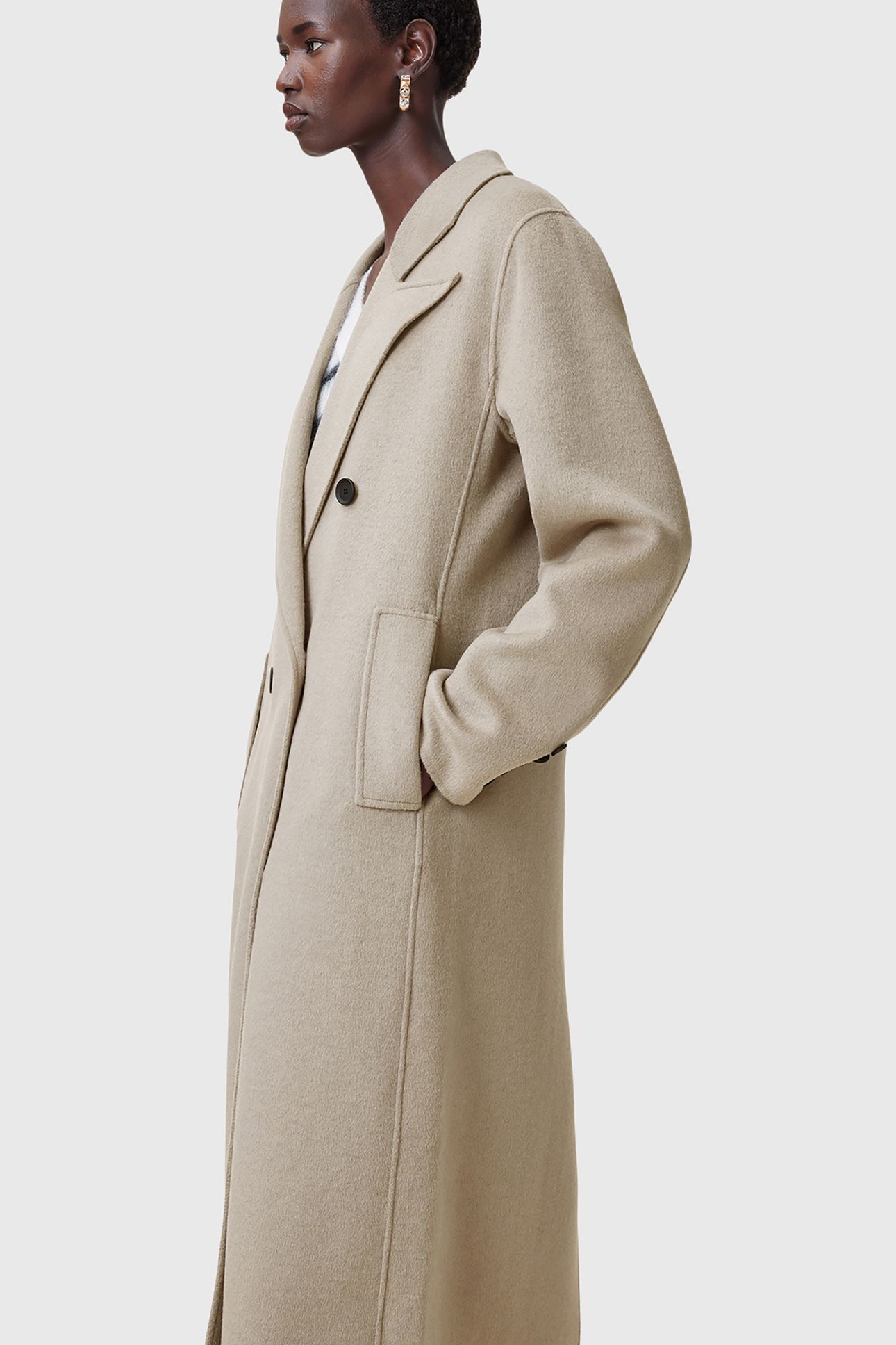 PHEEBEE COAT TRENCH COAT BROWN 7