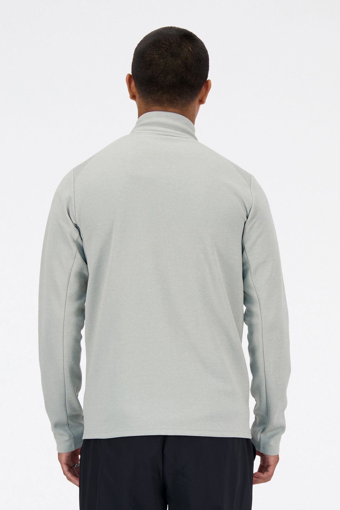 TECH KNIT FULL ZIP SPORTS JACKET IN GREY 2