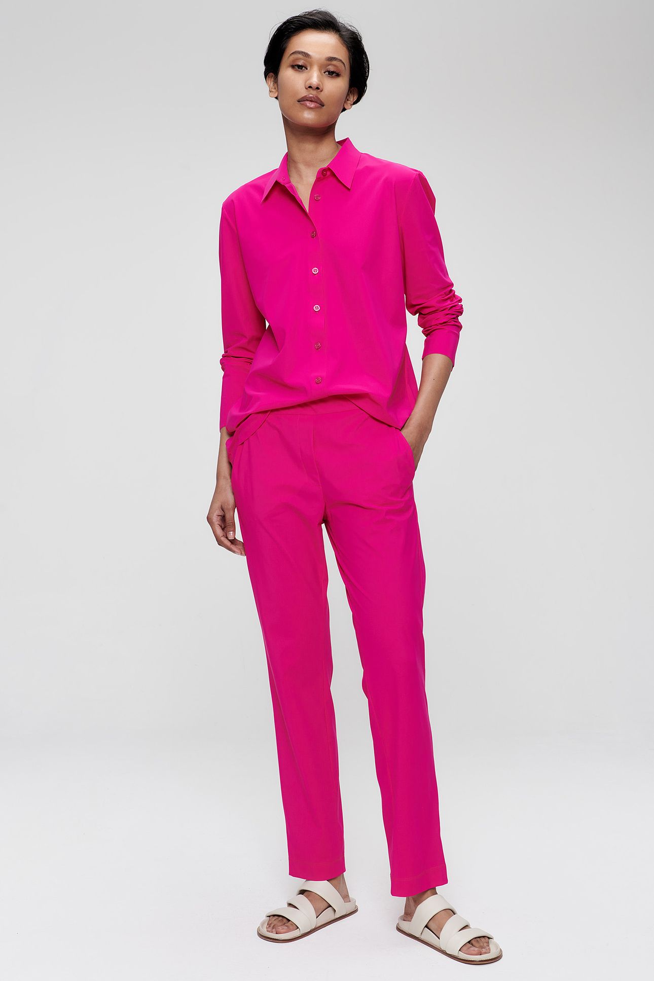 BASIC PANTS SHOCKING PINK 2