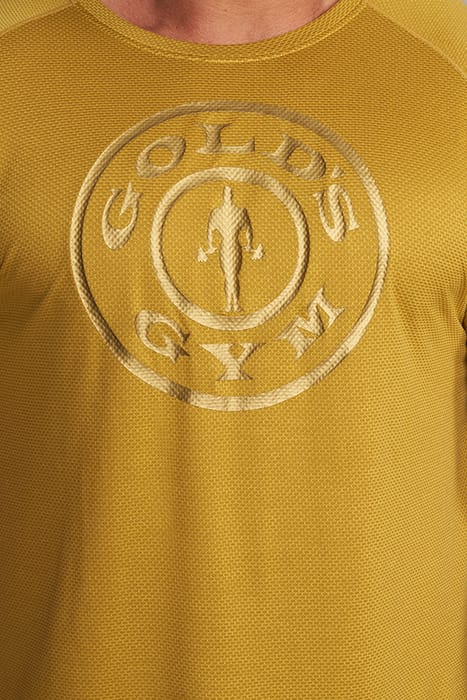 KURT - MEN'S LOOSE-FIT TRAINING T-SHIRT GOLD 3