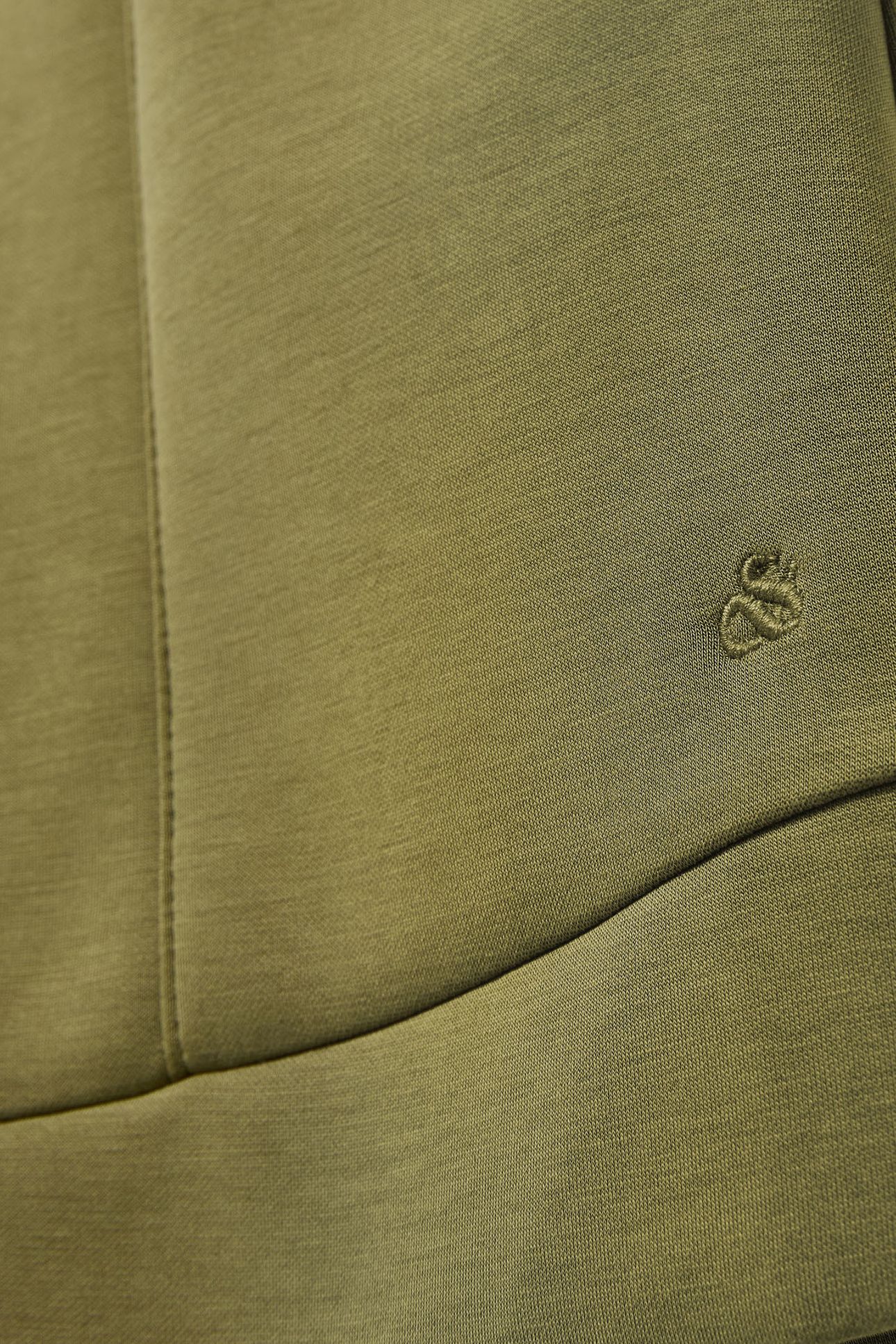 SEAMED DRAWSTRING SHORTS MARTINI OLIVE 7