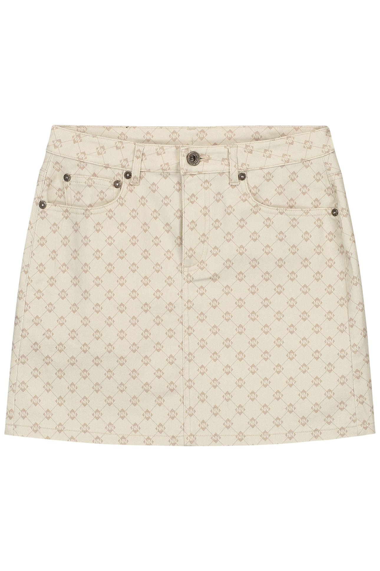 PRINTED TWILL SKIRT KIT/HUMMUS 2