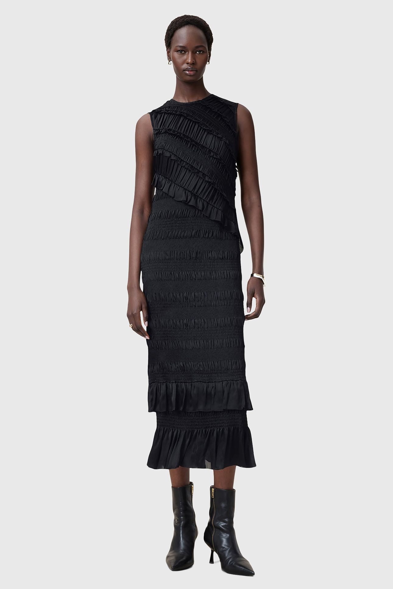 NYLA DRESS BLACK 1