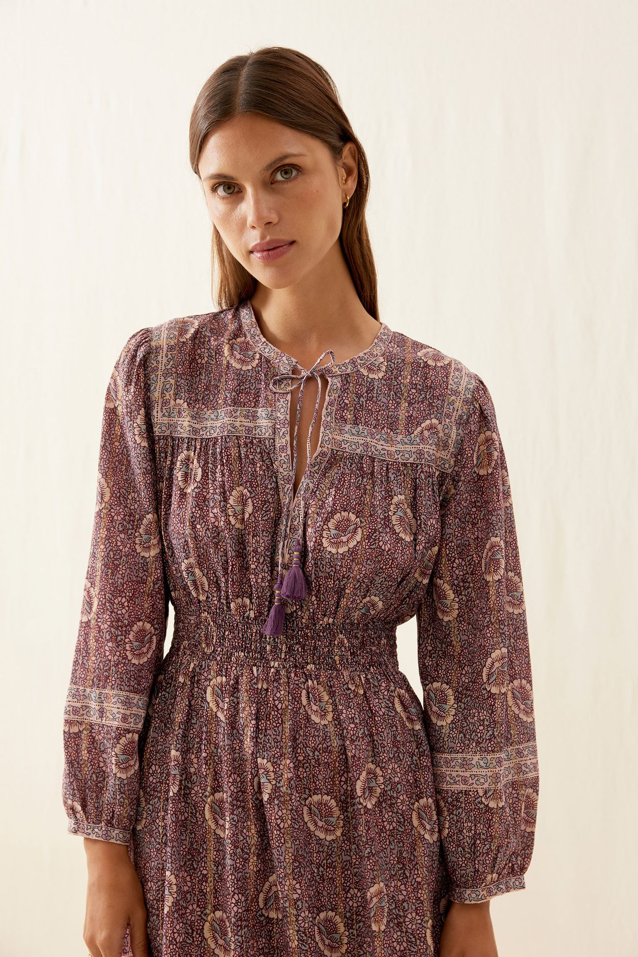 DRESS DIANE PURPLE DUSK GROVE 6