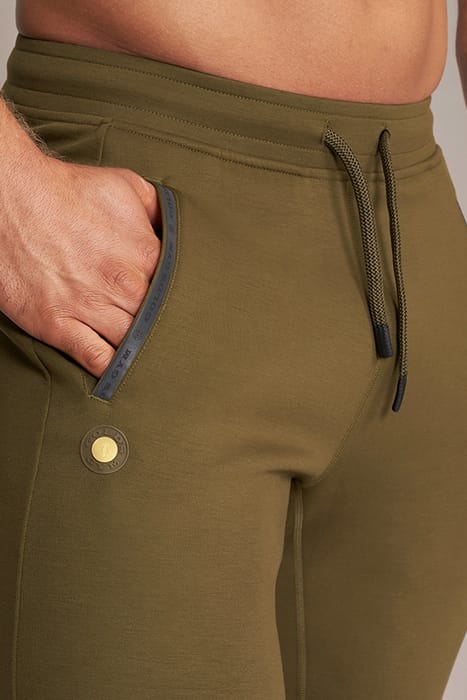 ERIC - MEN'S FUNCTIONAL TRACK PANTS OLIVE 4