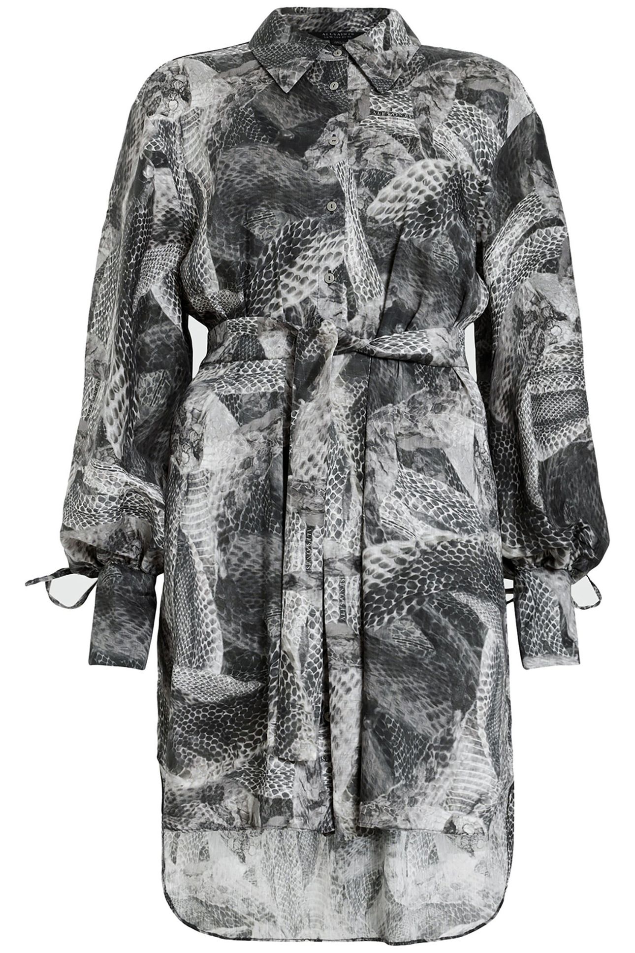 LEYLA DRESS EVOLVE SLATE GREY 4
