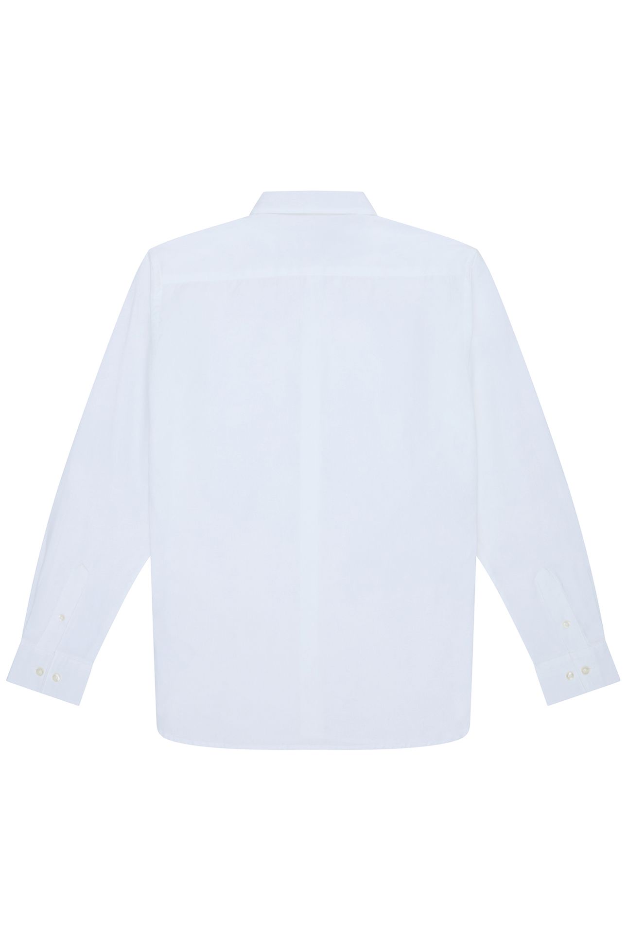 OXFORD L/S T WHITE/MARINE 2