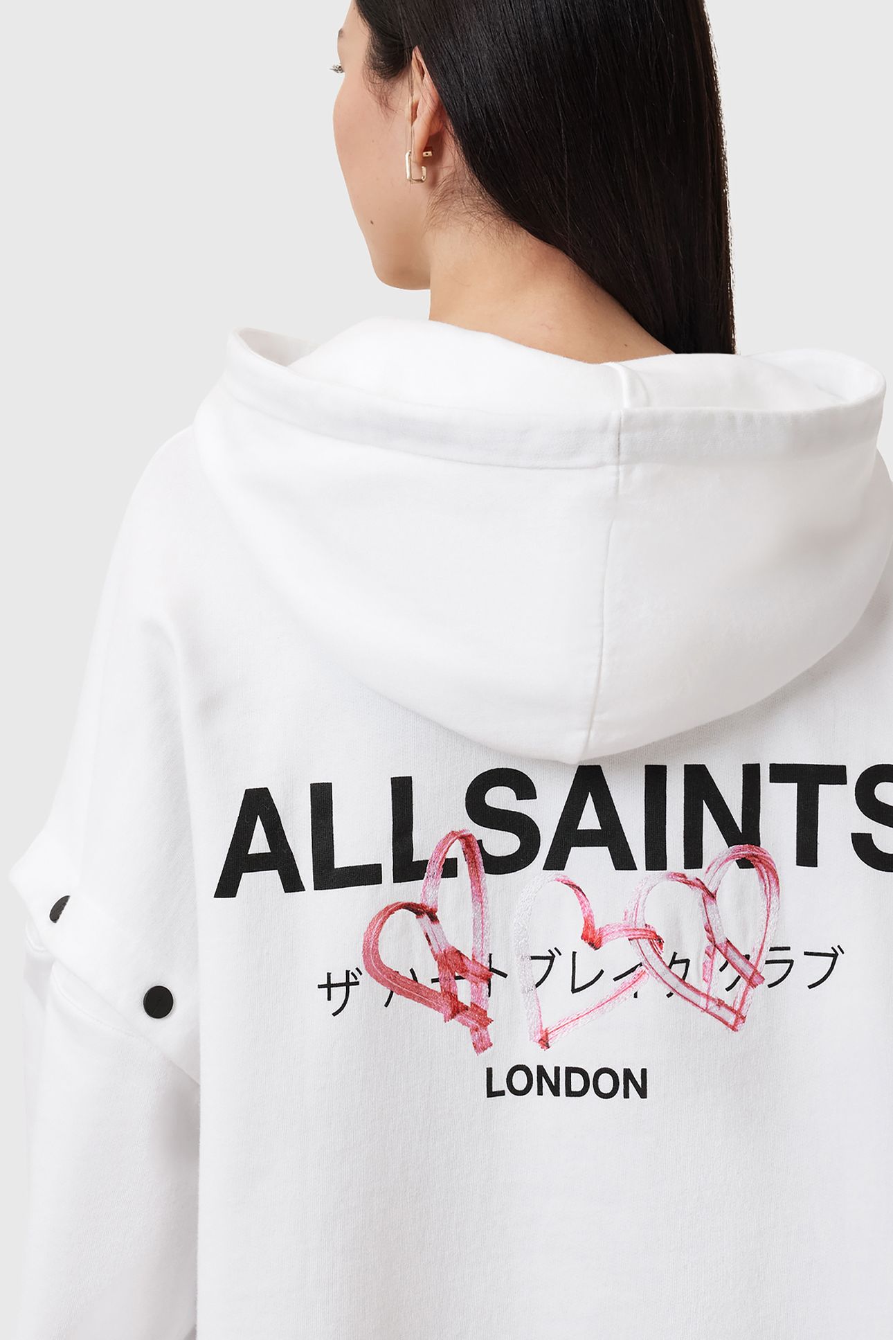 AMORE AMPHIE HOODY OPTIC WHITE 8