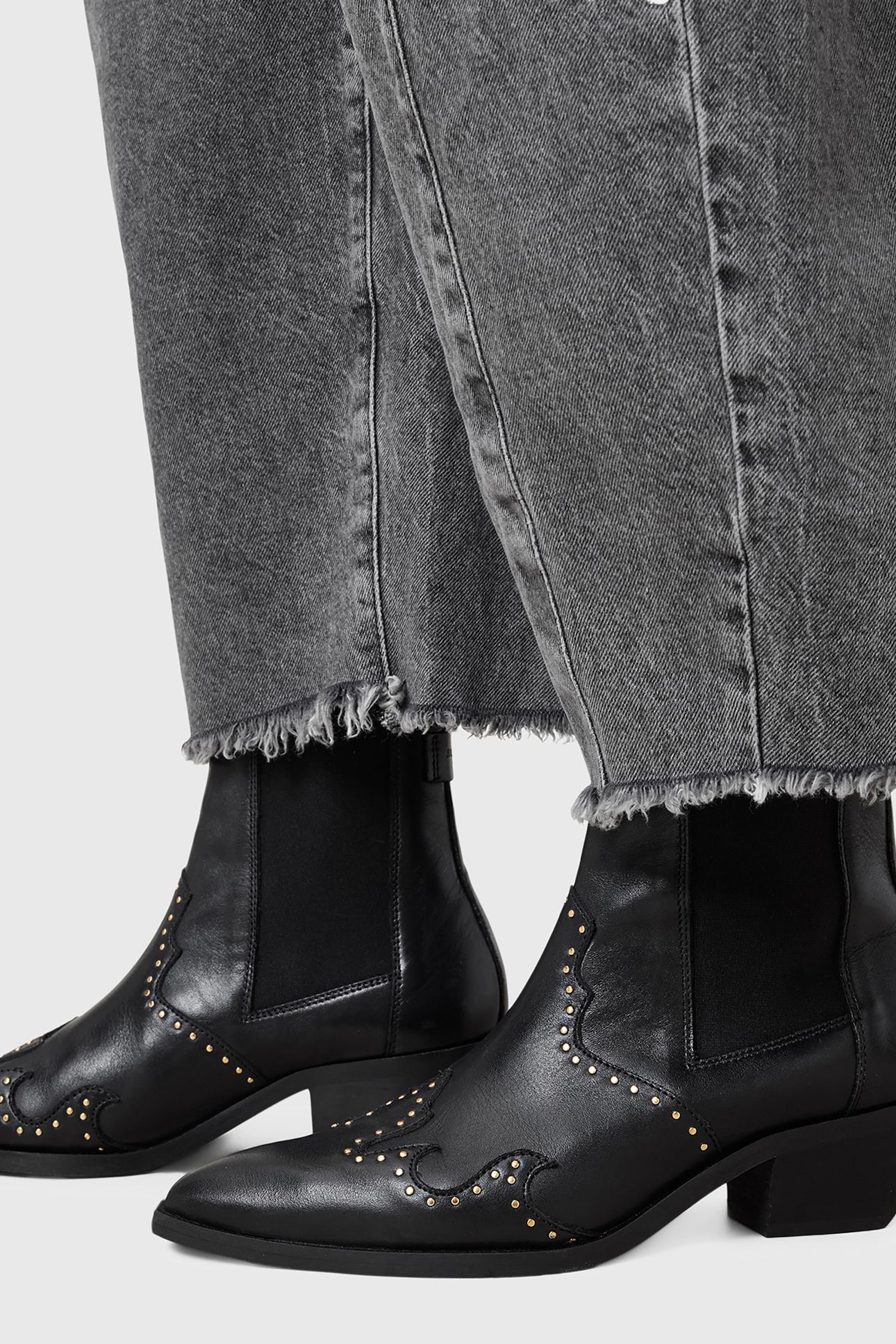 DENVER STUD BOOT BLACK 2