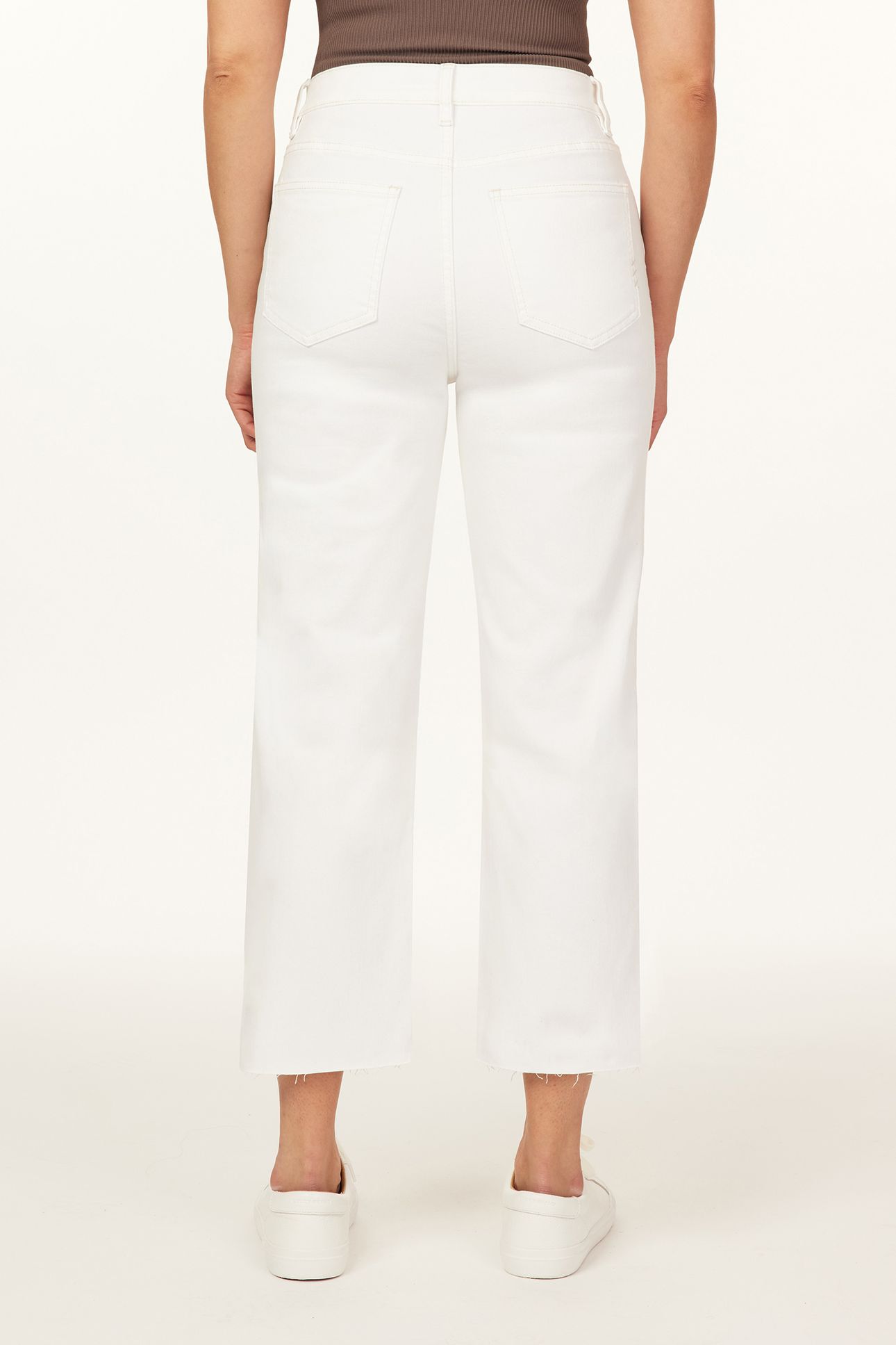 THE SKY CROP (26” INSEAM) OPTIC WHITE 2