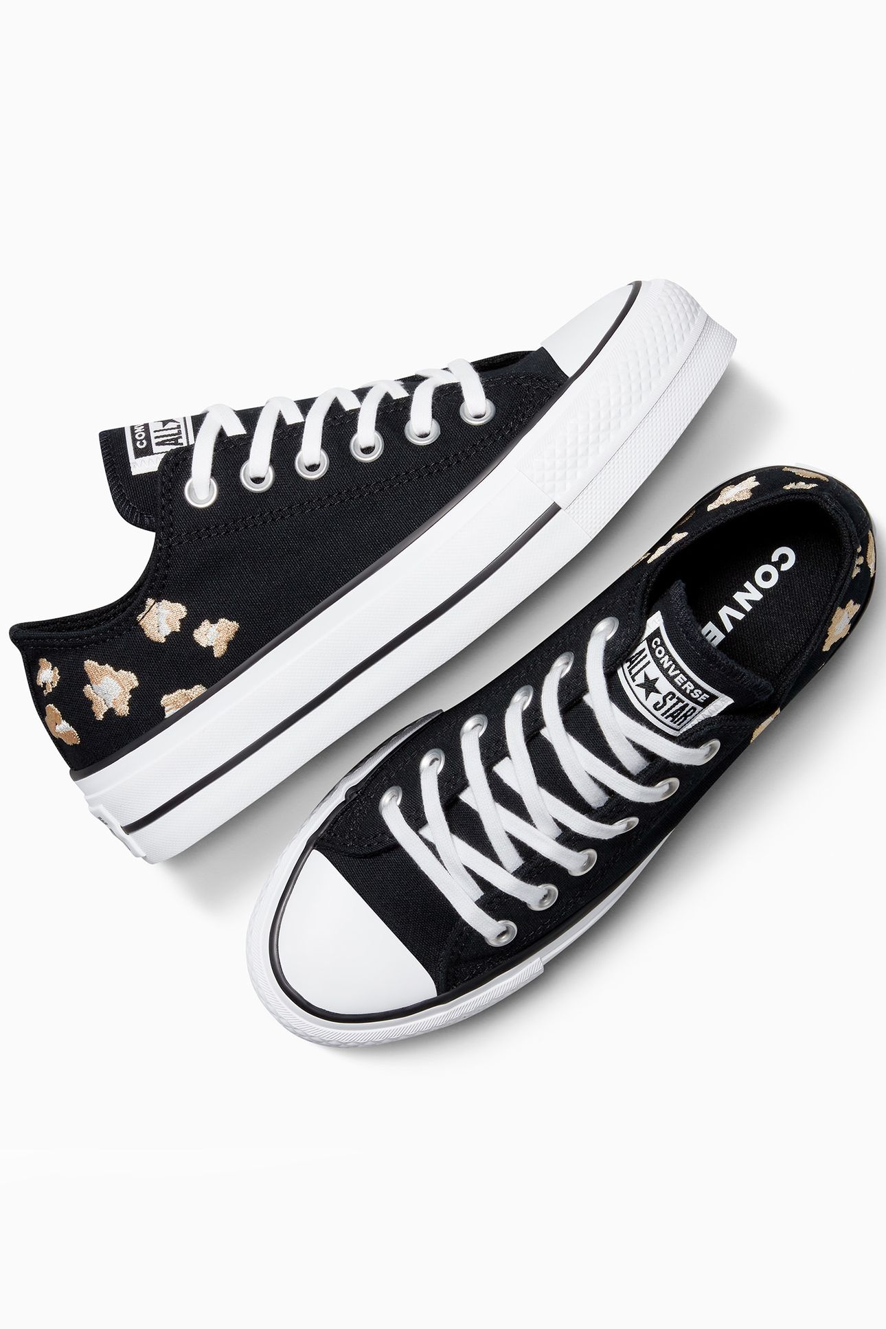 CHUCK TAYLOR ALL STAR LIFT BLACK/COASTAL DUNE/WHITE 3