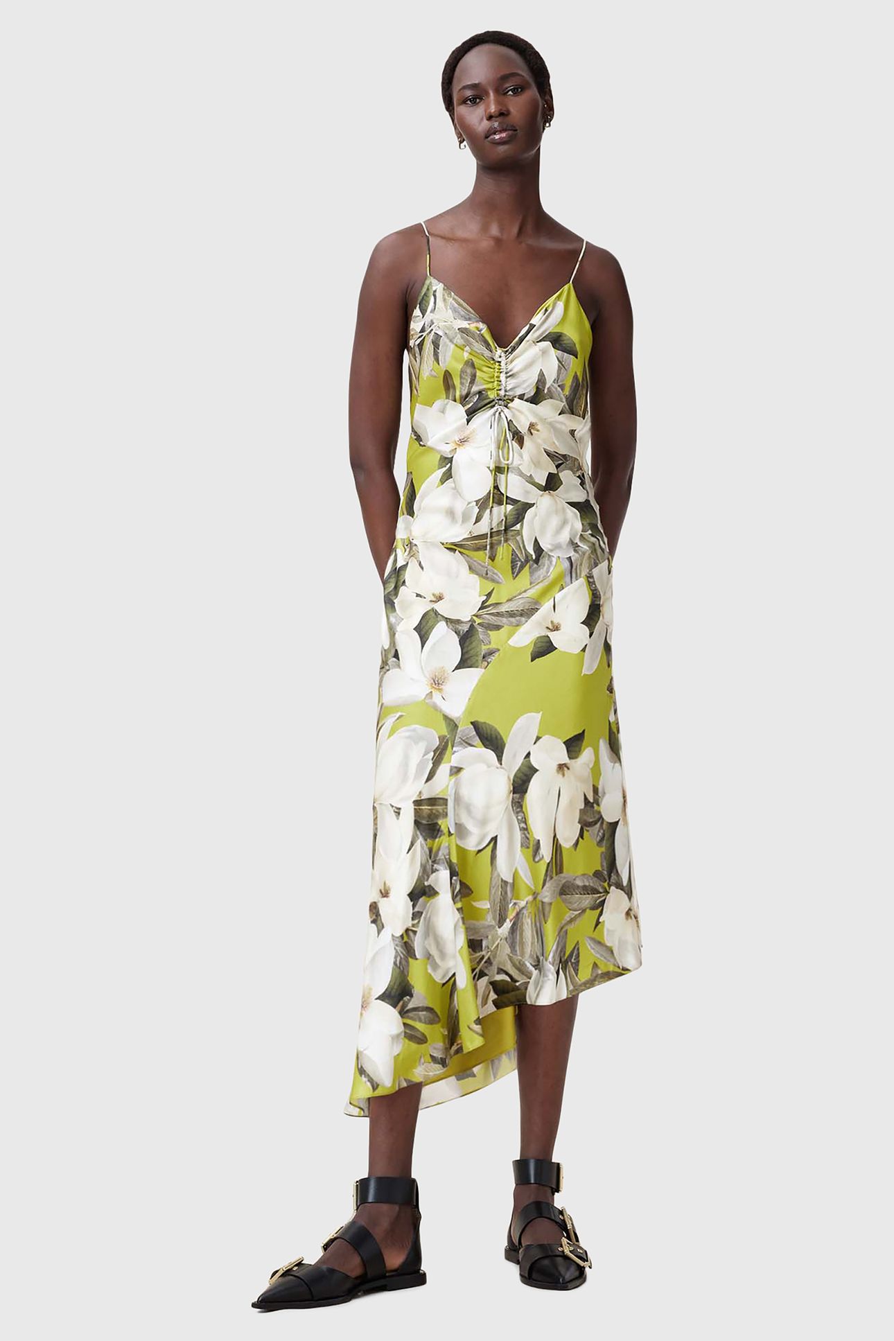 ALEXIA DRESS REVIVE STEM GREEN | Online Outlet | Otrium