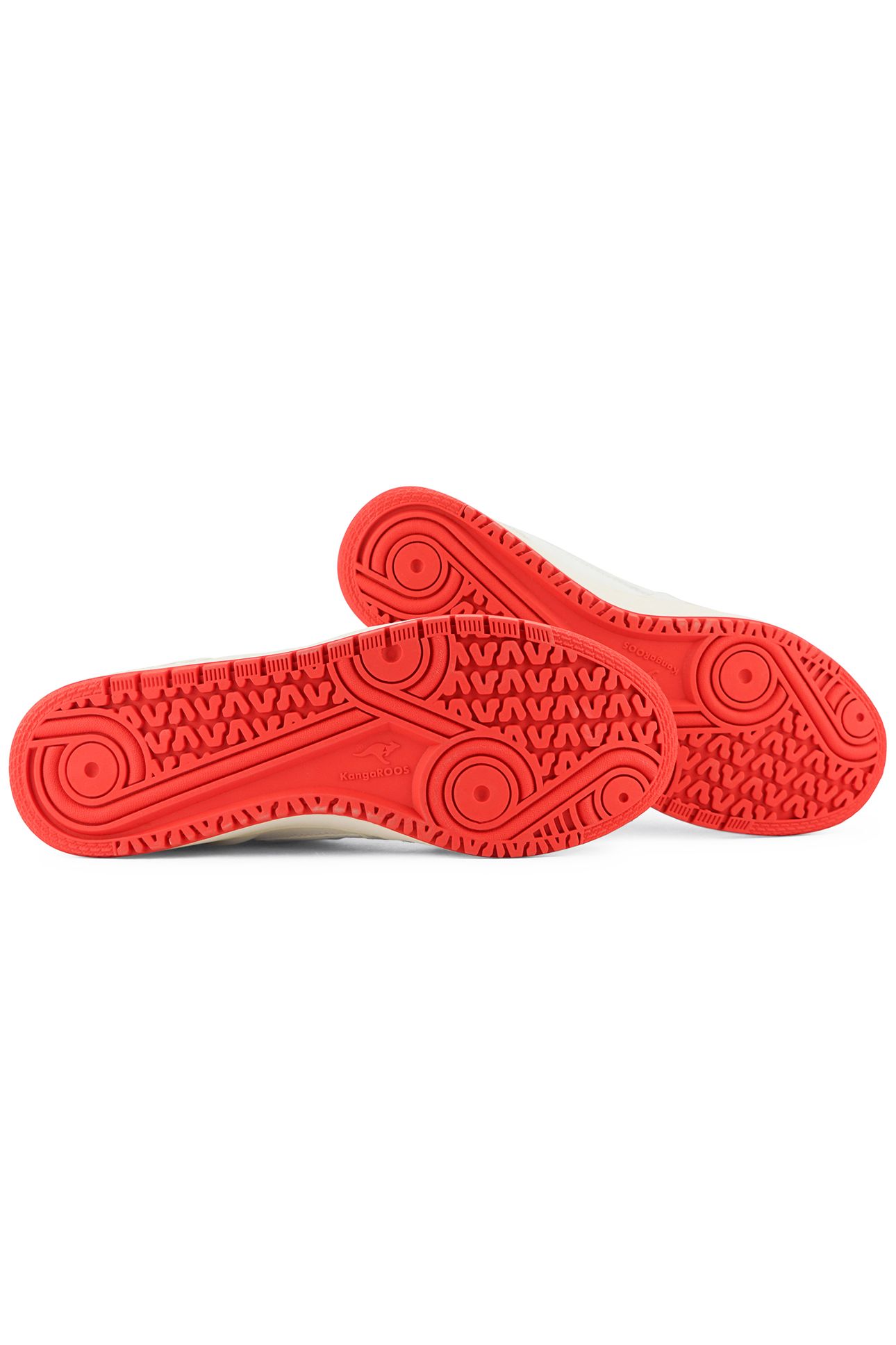 UNISEX HOT SHOT LO WHITE/RED 4