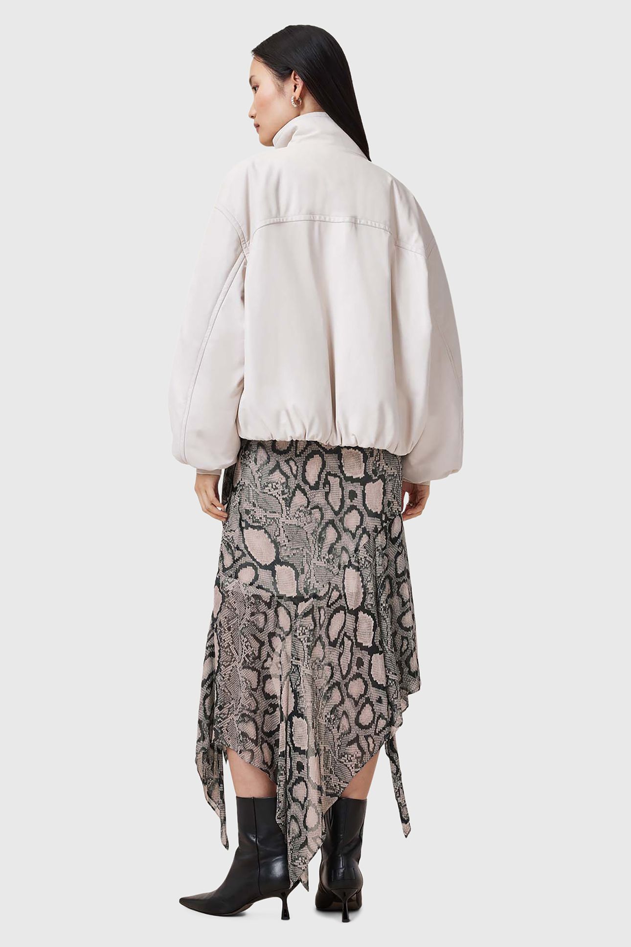 CASSIE SKIRT FLOW ECRU WHITE 4