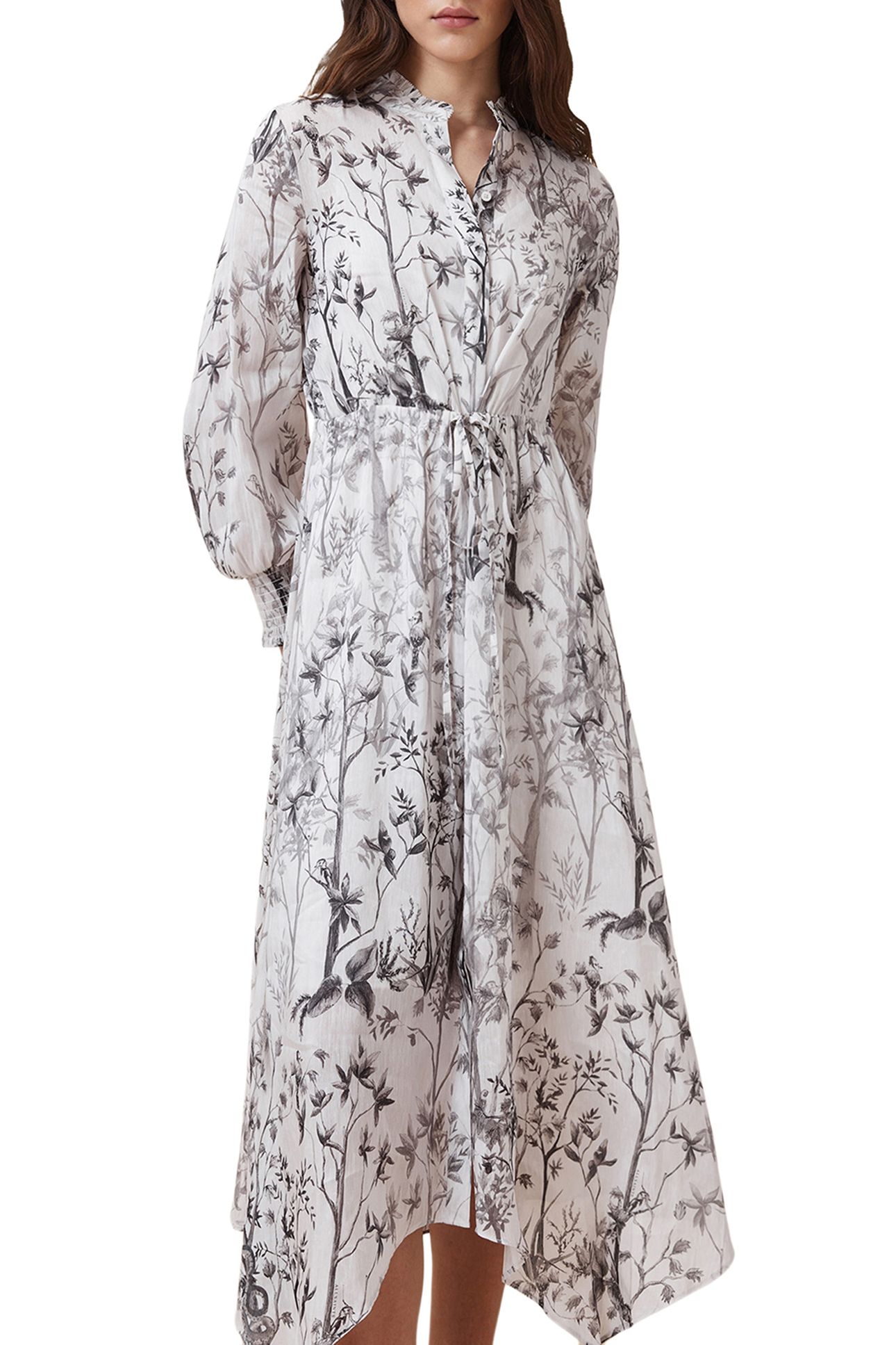 SKYLAR MAXI DRESS RISE ECRU WHITE 4